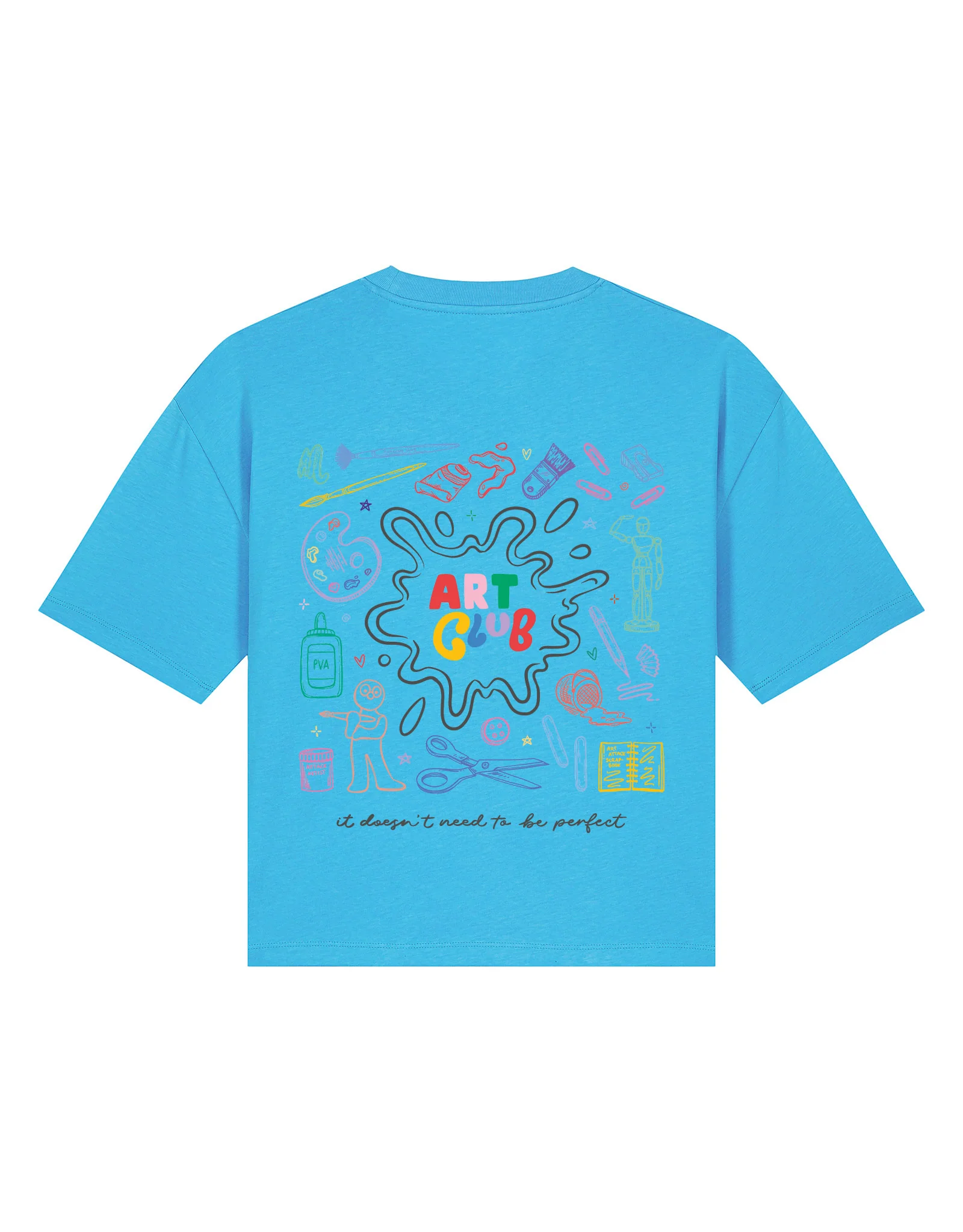 Art Club Boxy Organic Cotton Tee - Image 12