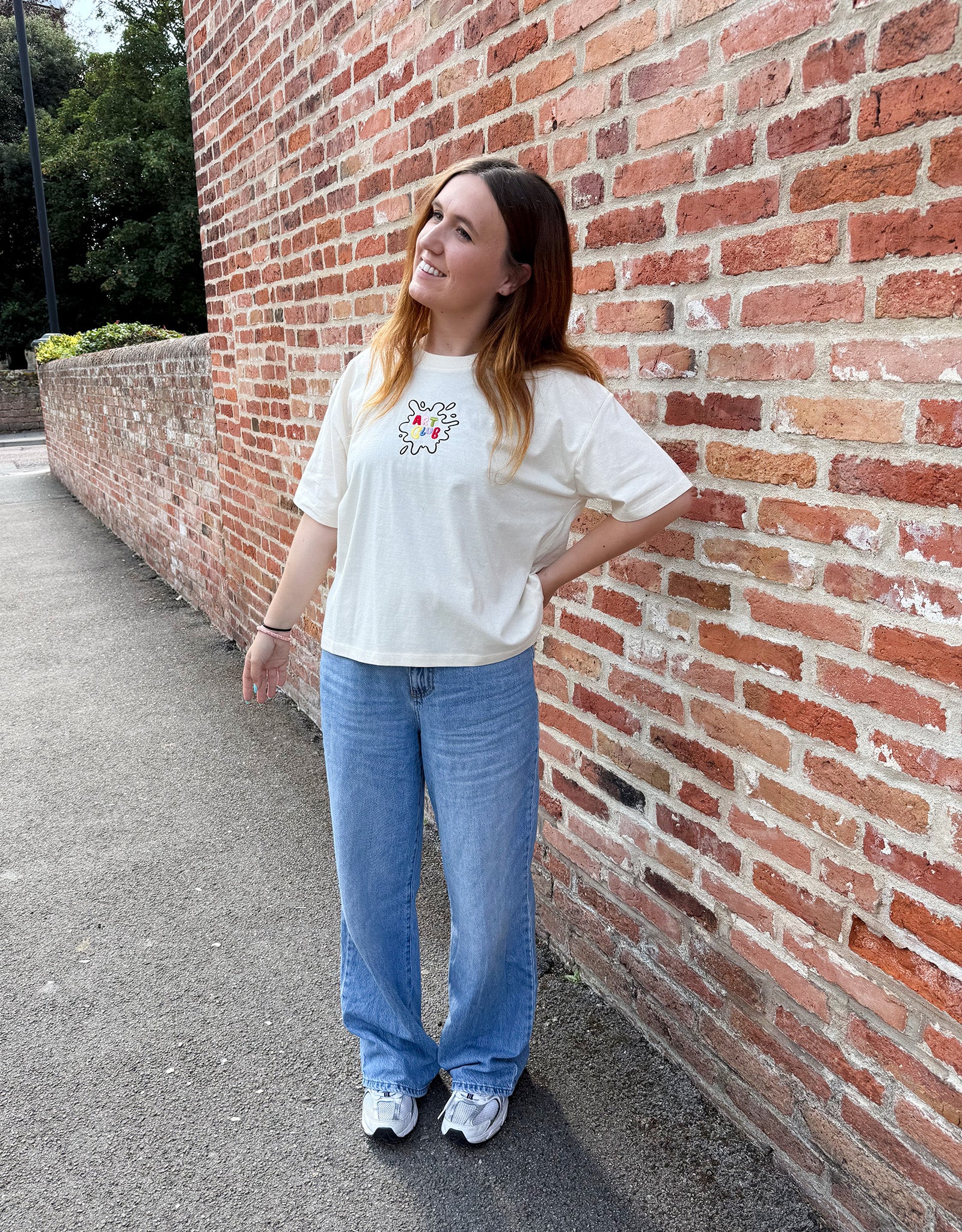 Art Club Boxy Organic Cotton Tee - Image 5