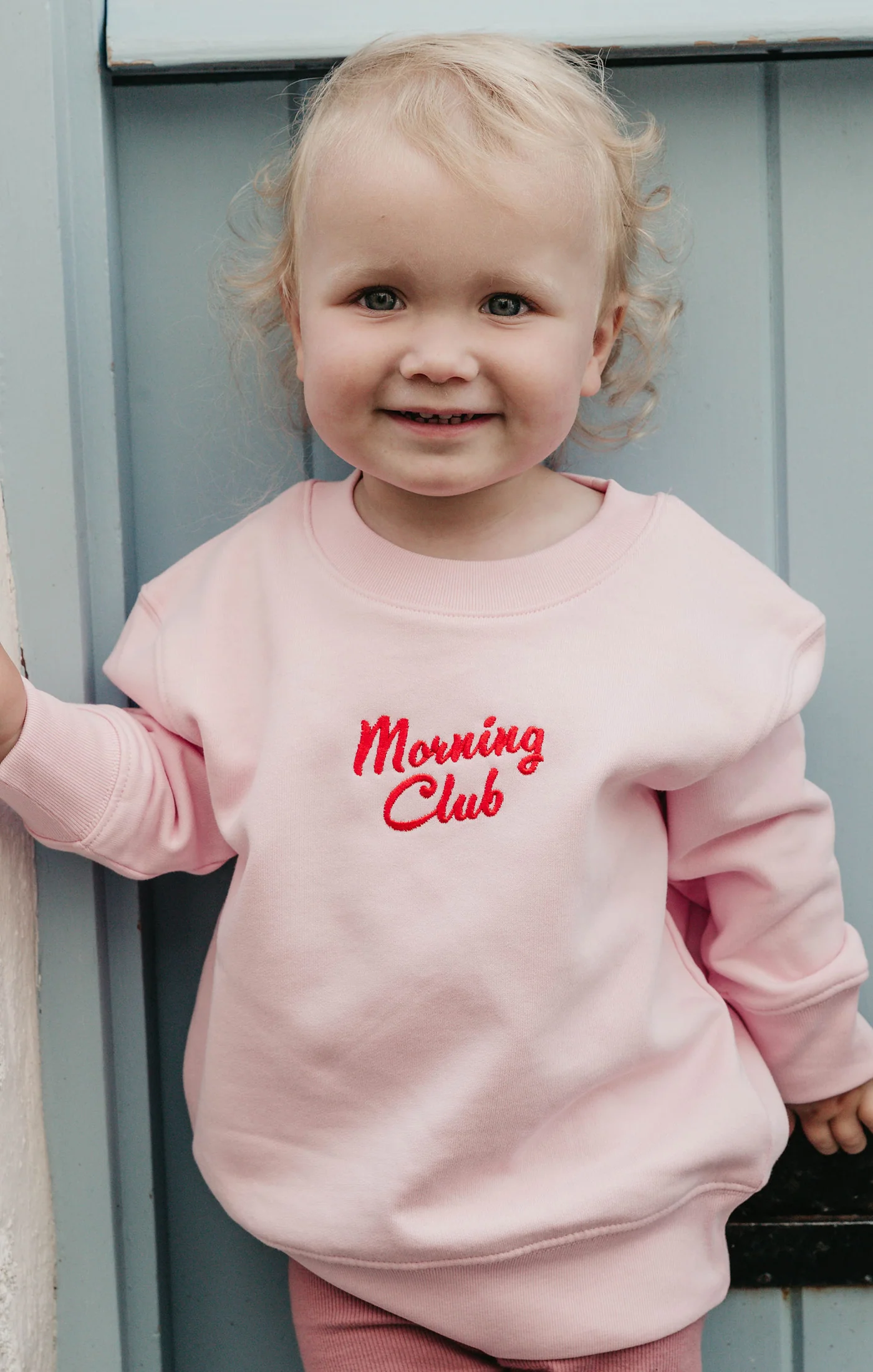 Breakfast Fry-Up Organic Cotton Childrens Sweatshirt - Image 3