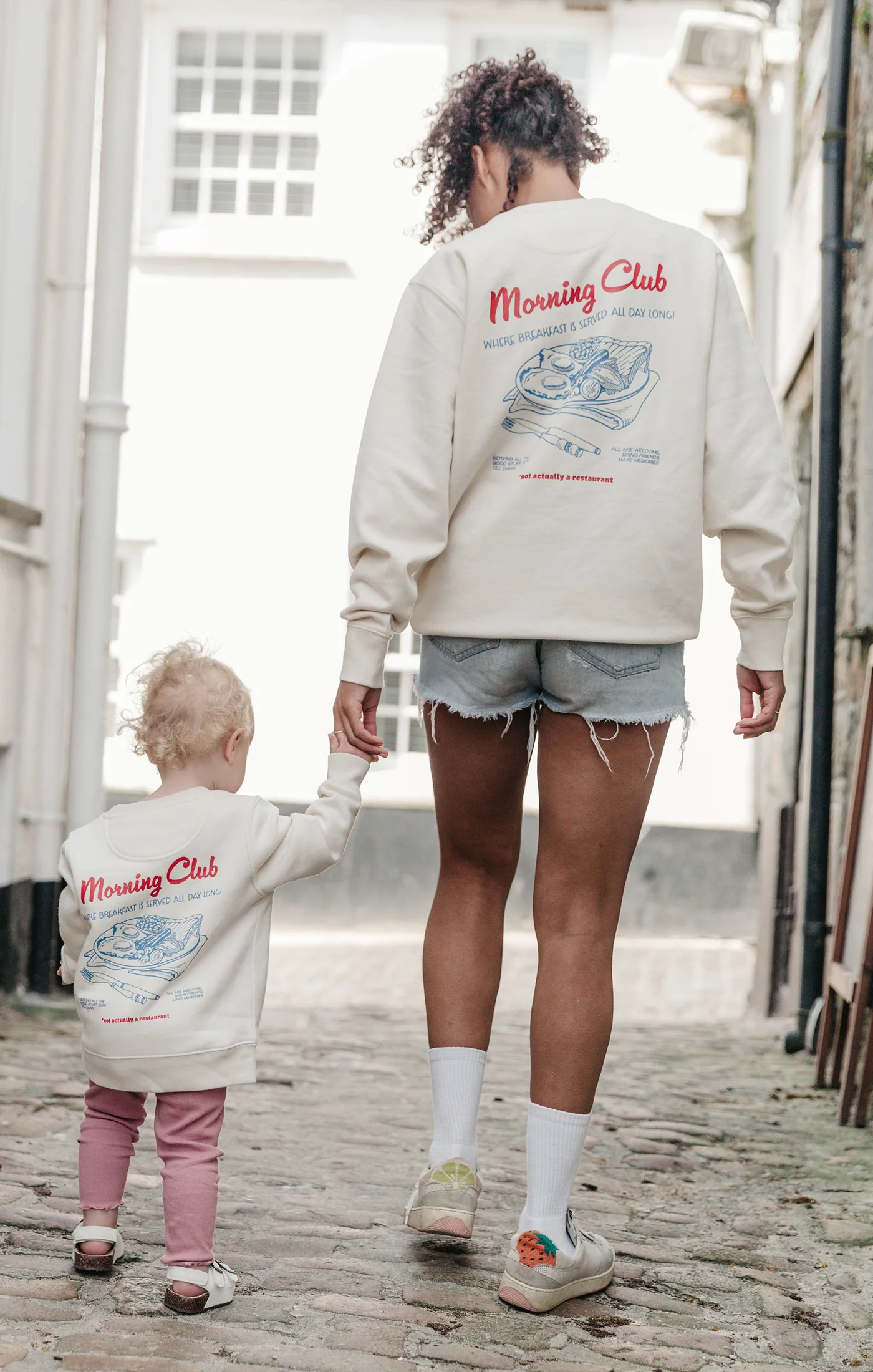 Breakfast Fry-Up Organic Cotton Childrens Sweatshirt - Image 5