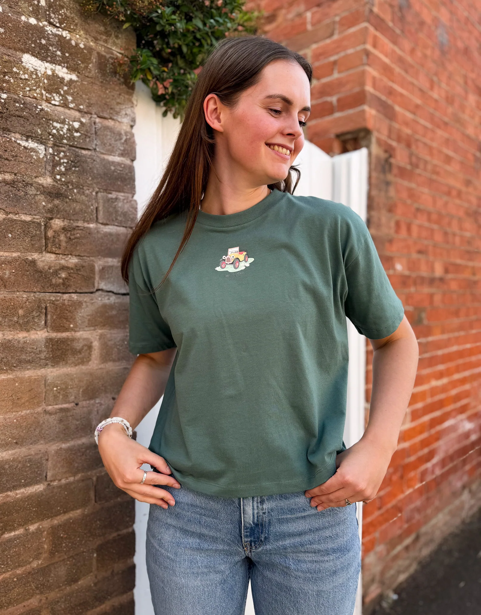 Brum Boxy Organic Cotton Tee - Image 4