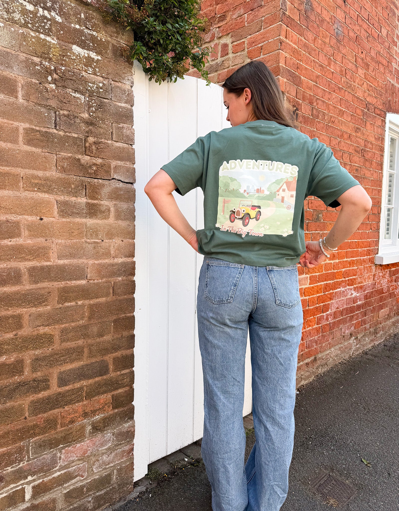 Brum Boxy Organic Cotton Tee - Image 5