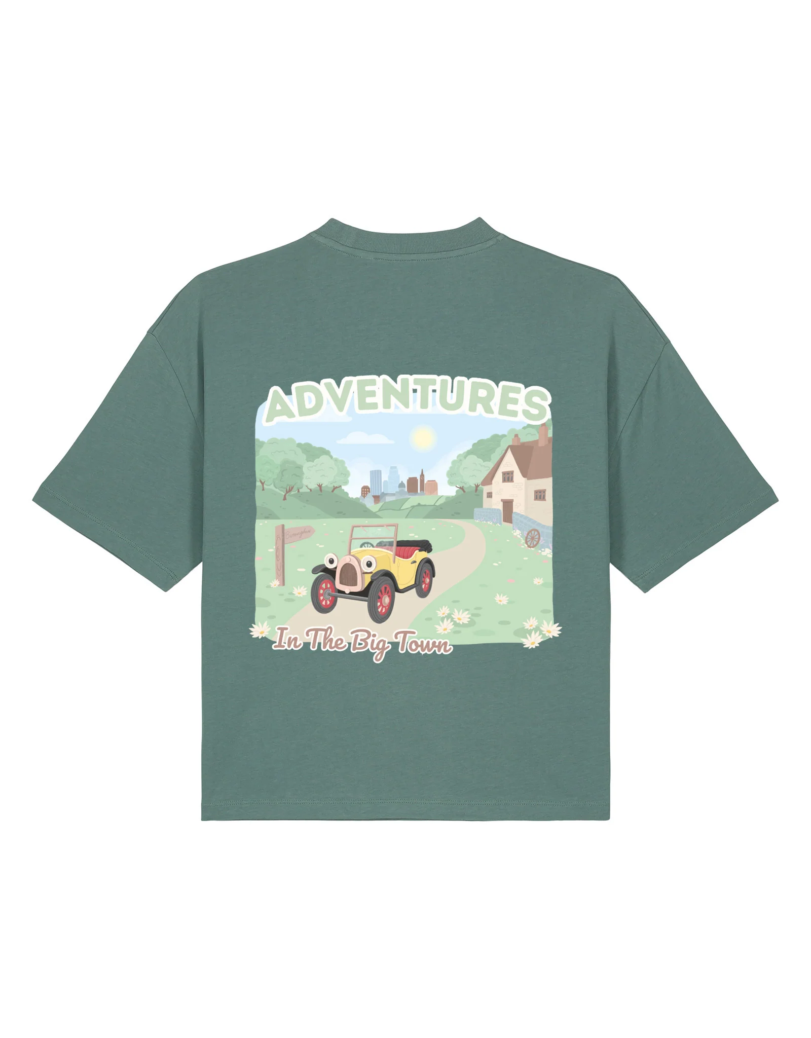 Brum Boxy Organic Cotton Tee - Image 8