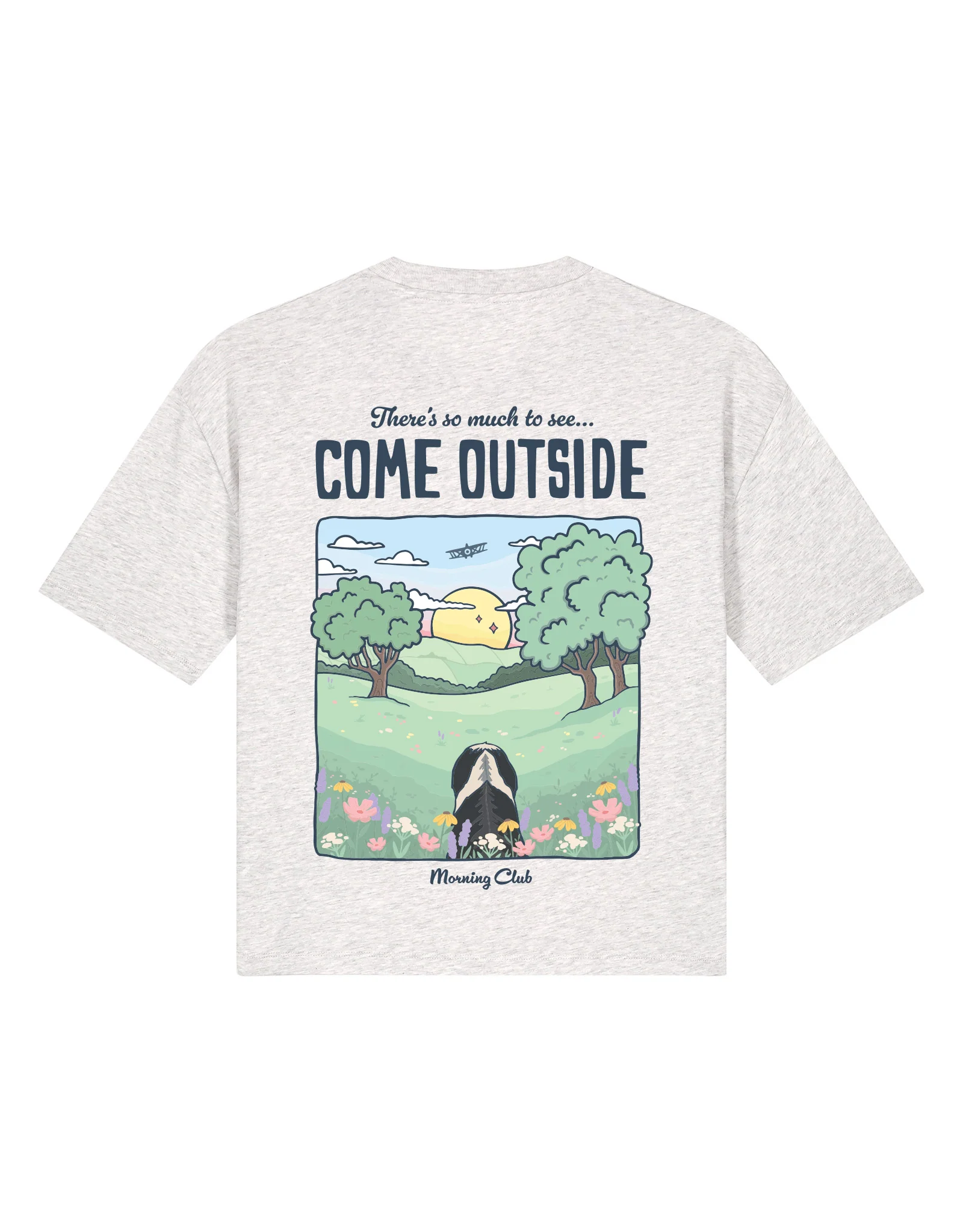 Come Outside Boxy Organic Cotton Tee - Image 3