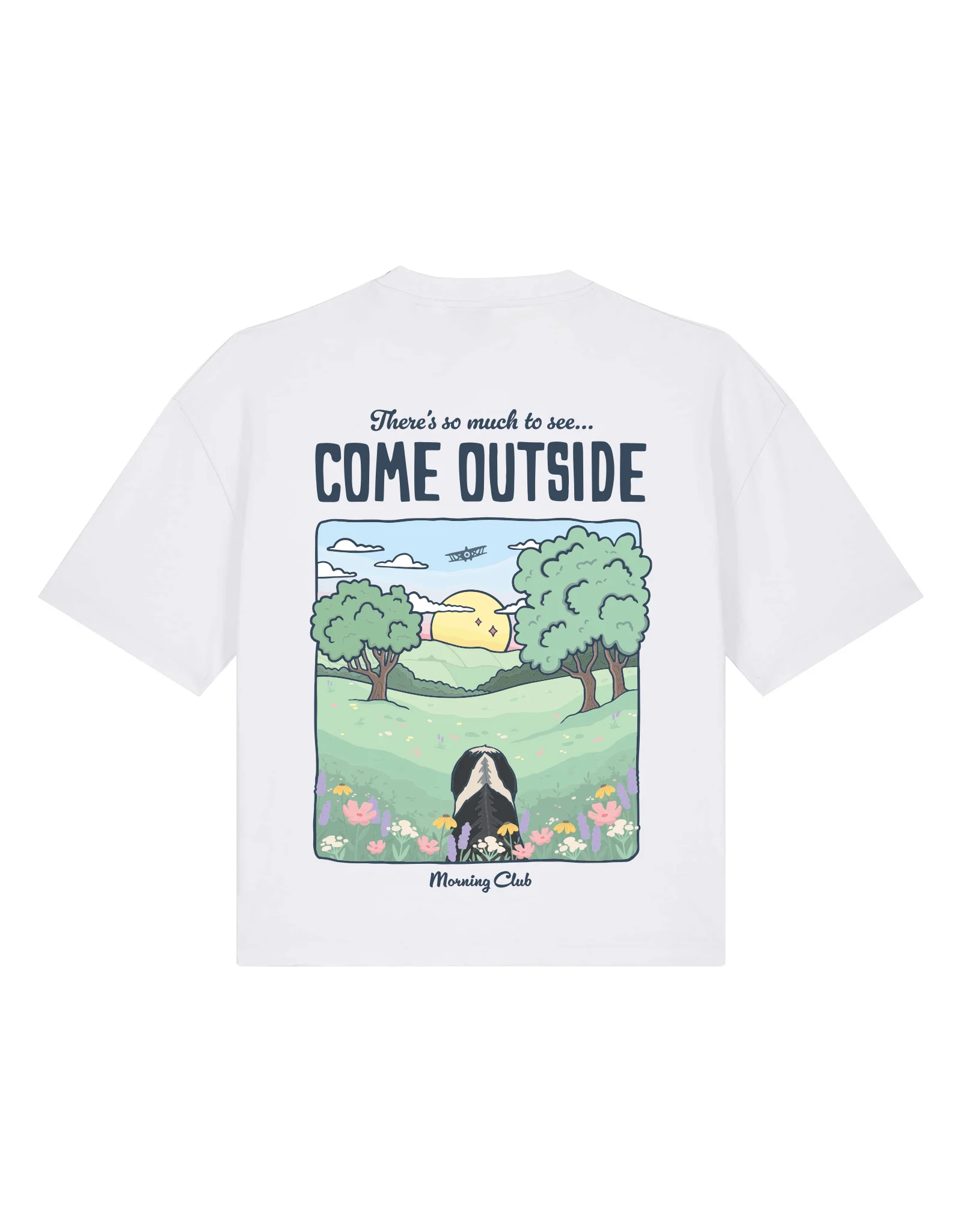Come Outside Boxy Organic Cotton Tee - Image 4