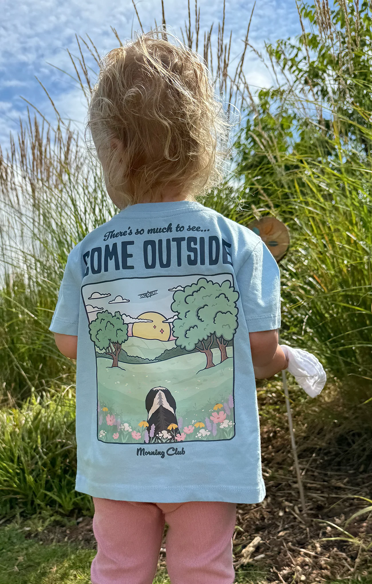 Come Outside Organic Cotton Childrens T-Shirt - Image 4