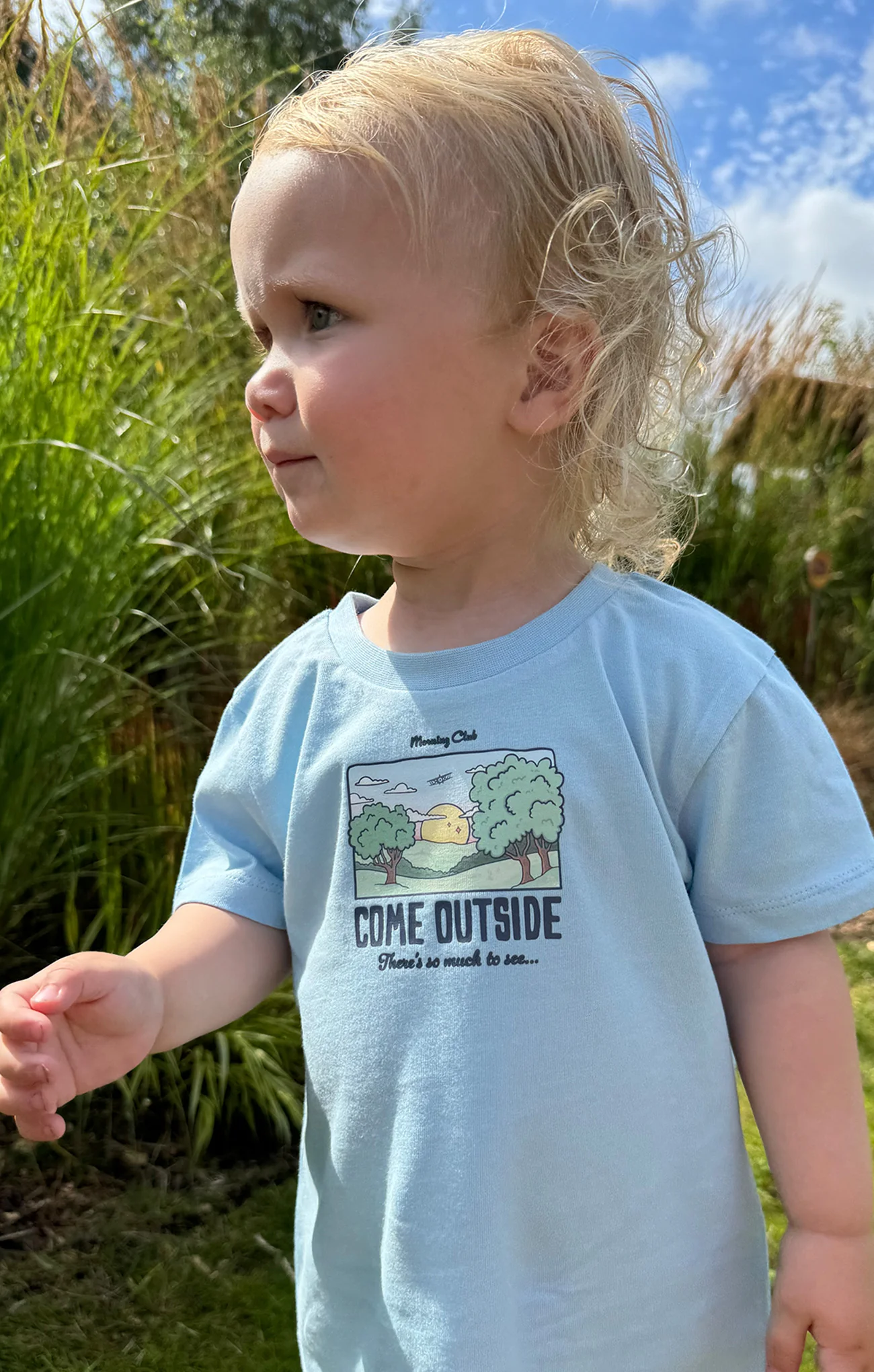 Come Outside Organic Cotton Childrens T-Shirt - Image 5