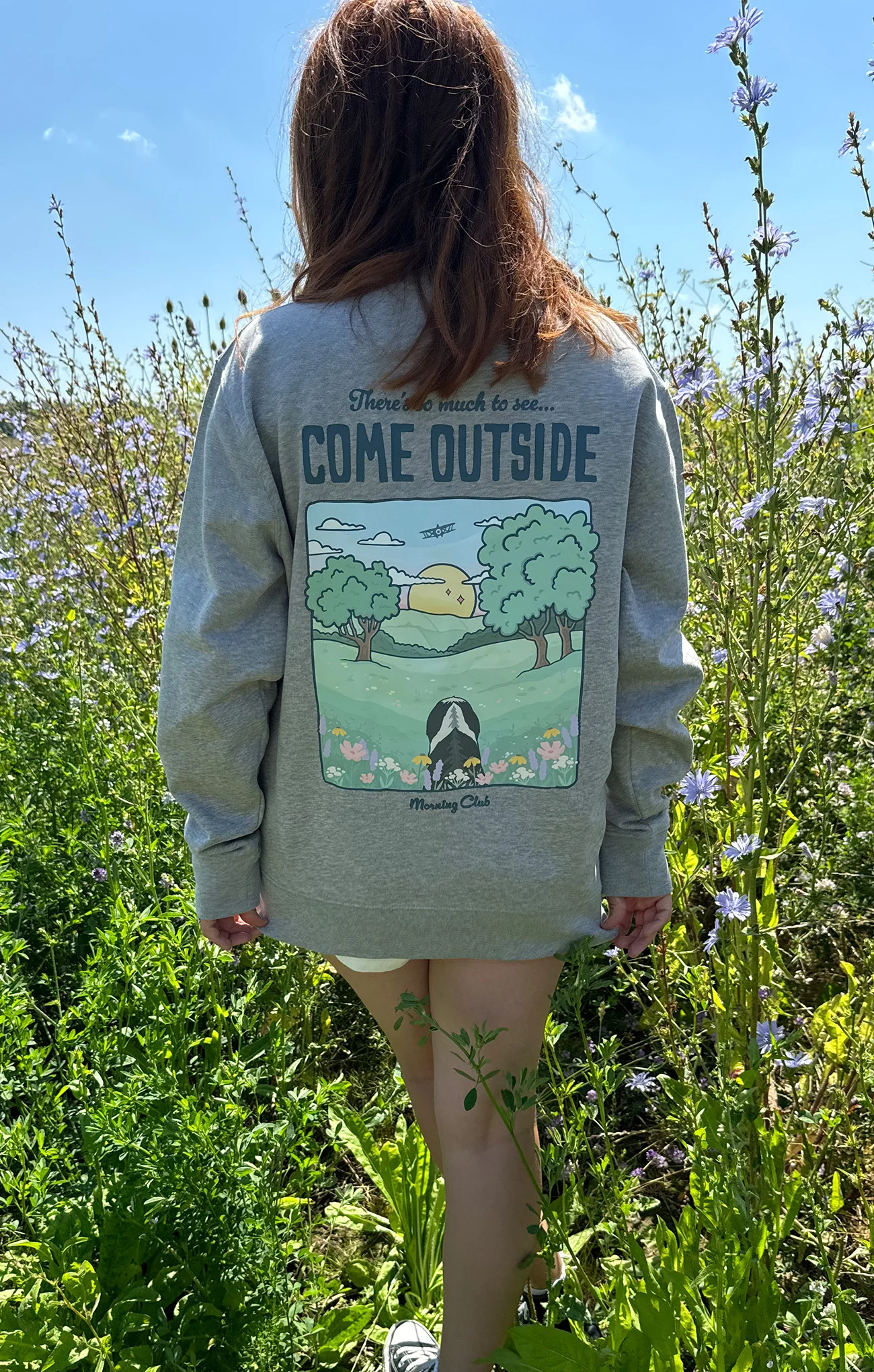 Come Outside Organic Cotton Sweatshirt - Image 4