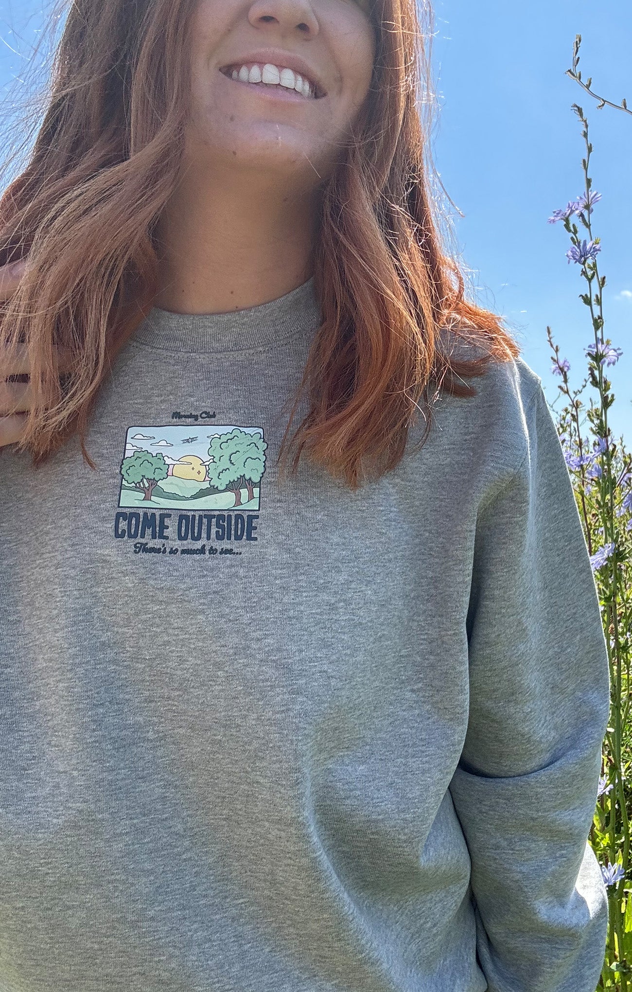 Come Outside Organic Cotton Sweatshirt - Image 5