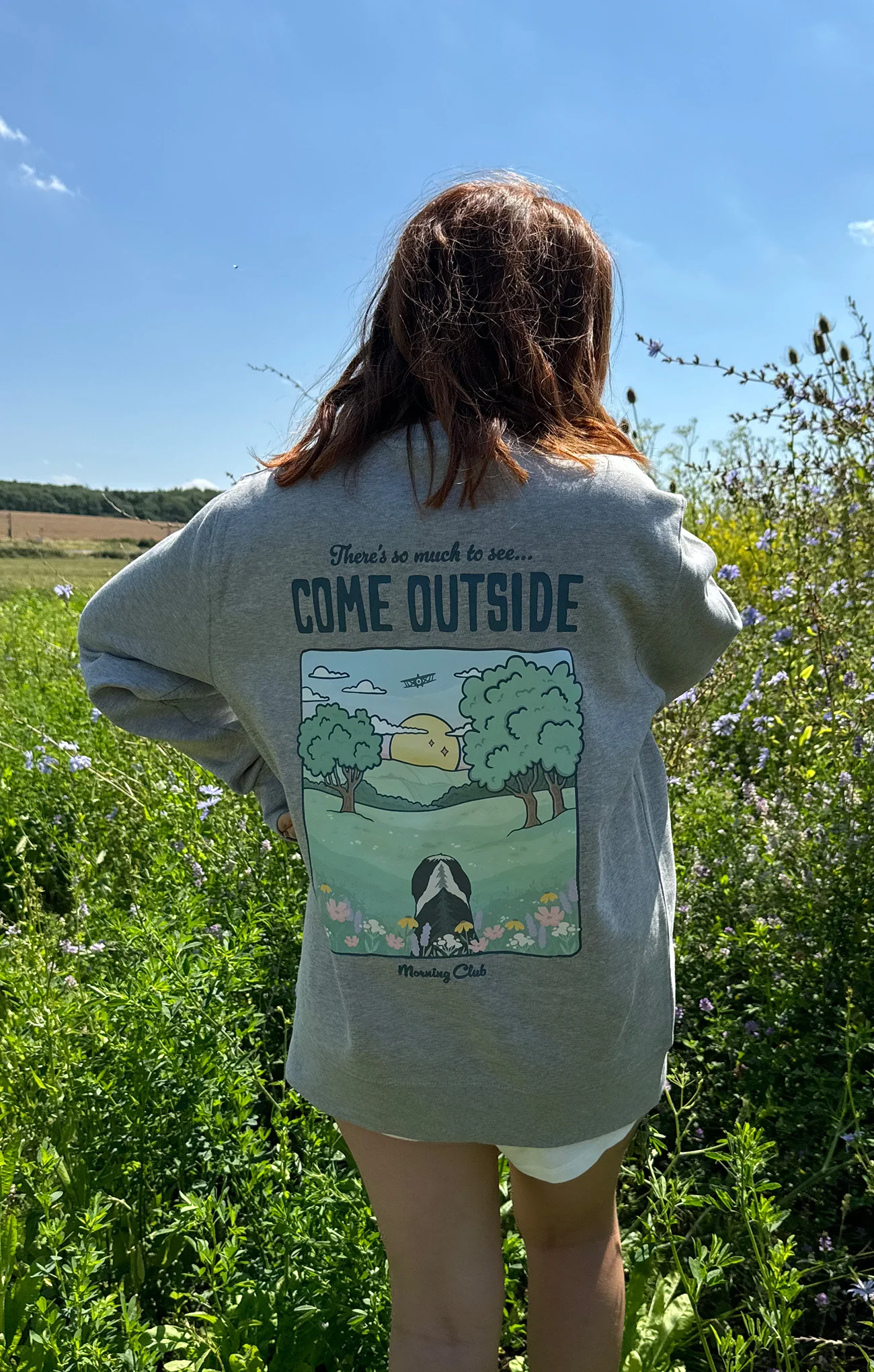 Come Outside Organic Cotton Sweatshirt - Image 6