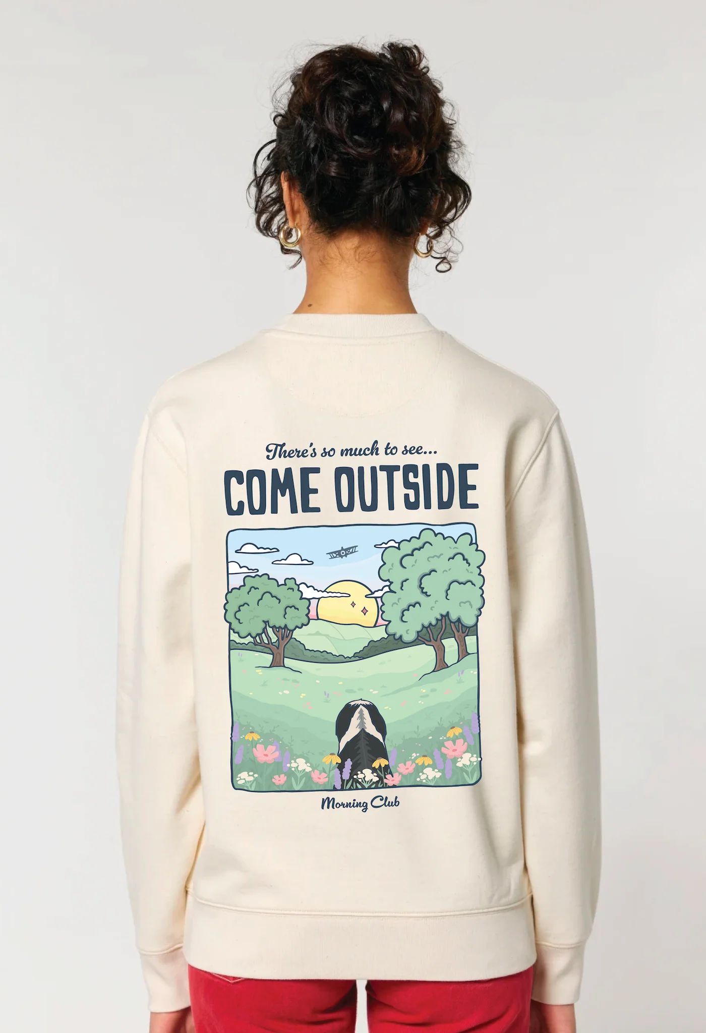 Come Outside Organic Cotton Sweatshirt - Image 8