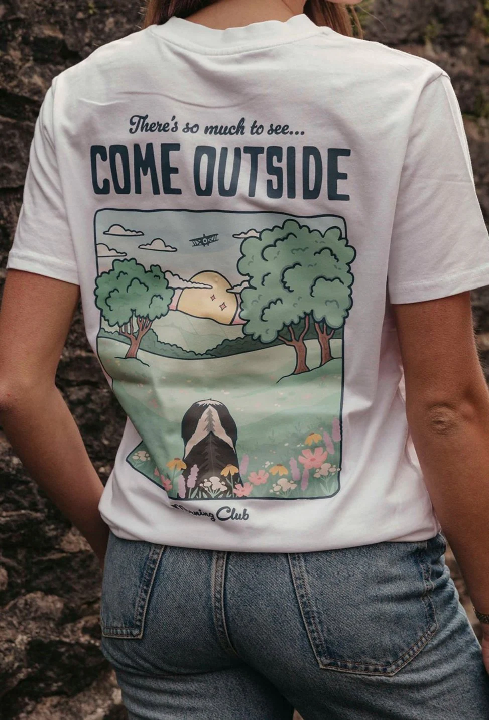 Come Outside Organic Cotton T-Shirt - Image 3