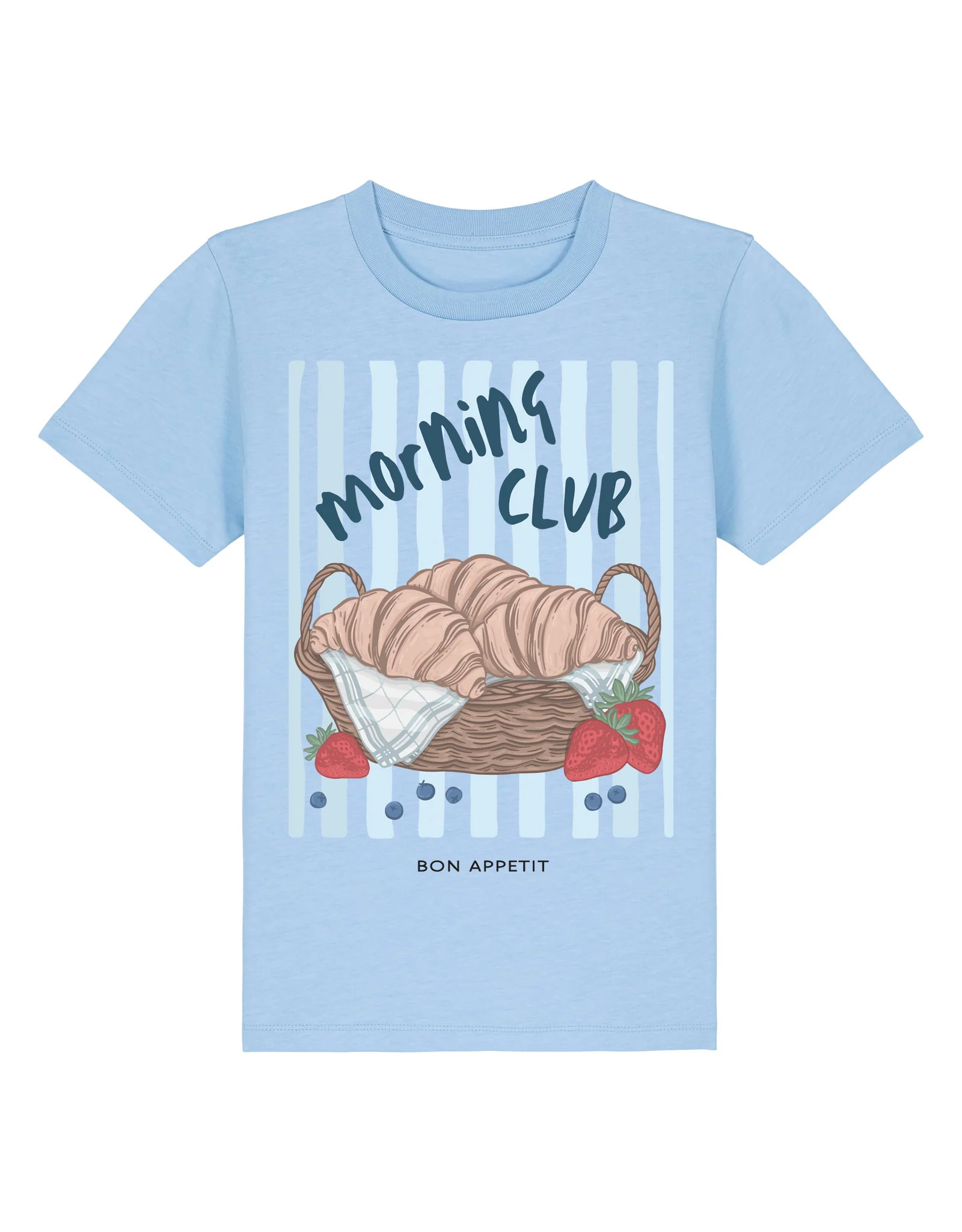 Croissants Organic Cotton Childrens T-Shirt - Image 5