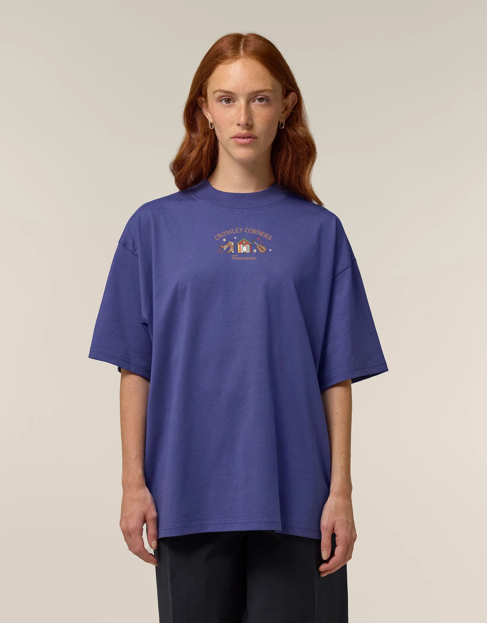 Crowley Corners Oversized Organic Cotton T-Shirt - Image 5
