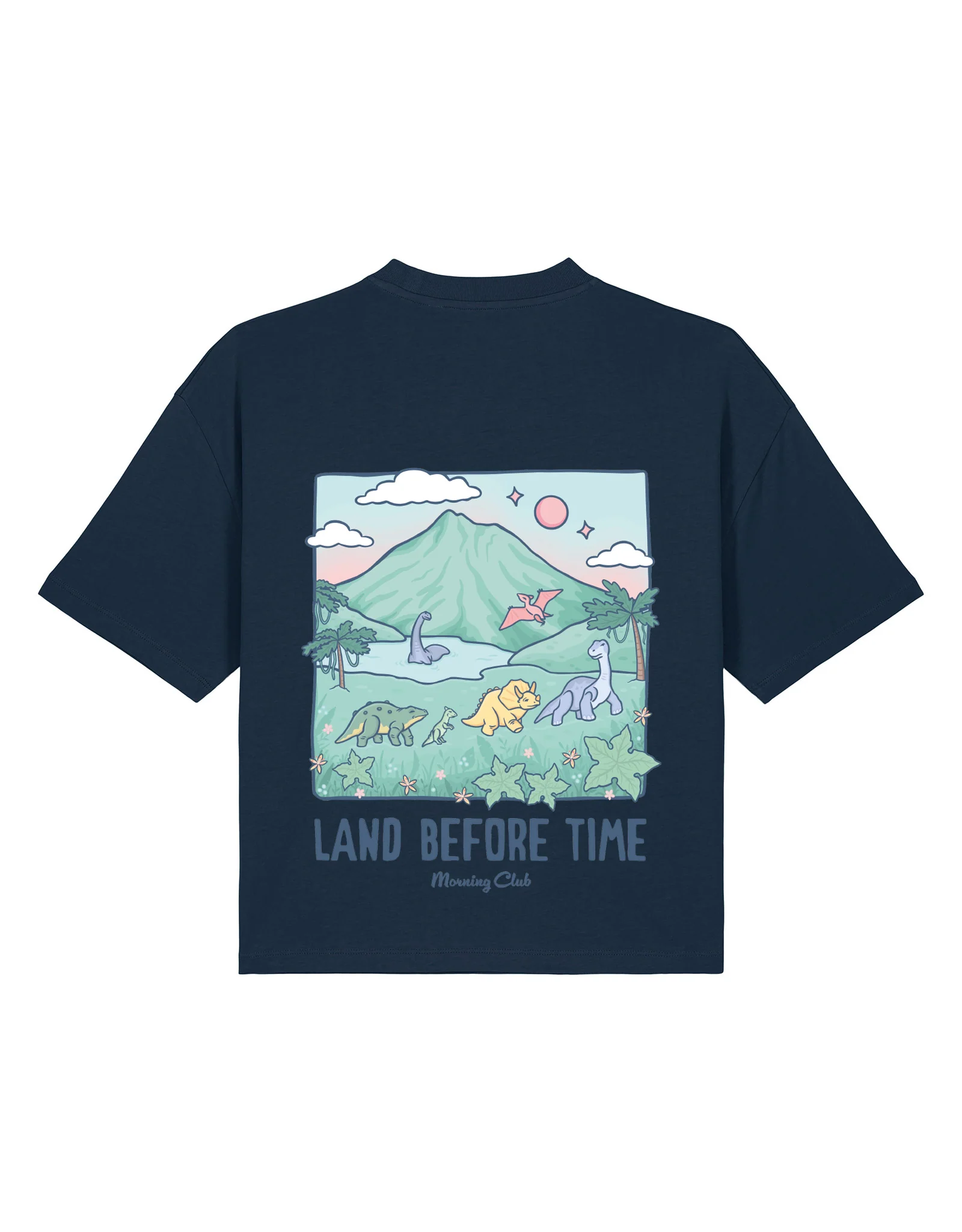 Dinosaurs Boxy Organic Cotton Tee - Image 5