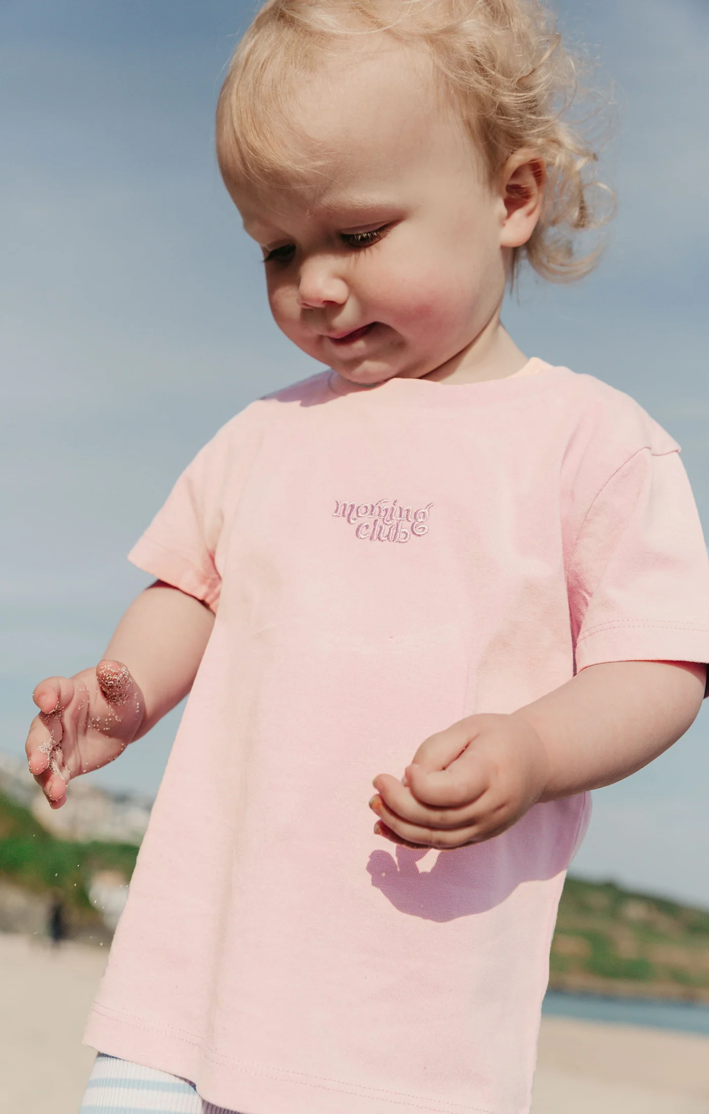 Essential Embroidered Organic Cotton Childrens T-Shirt - Image 3
