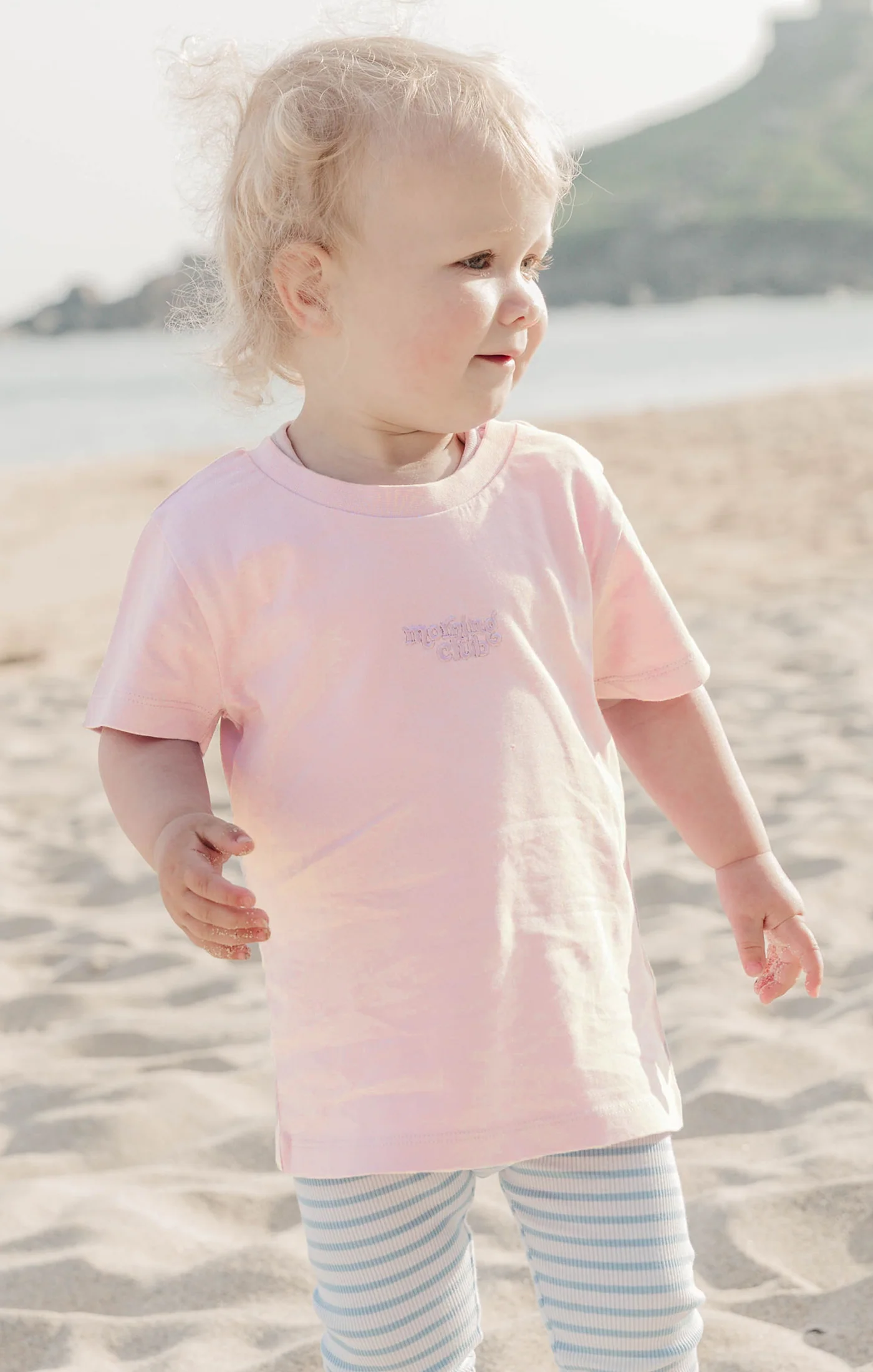Essential Embroidered Organic Cotton Childrens T-Shirt - Image 4