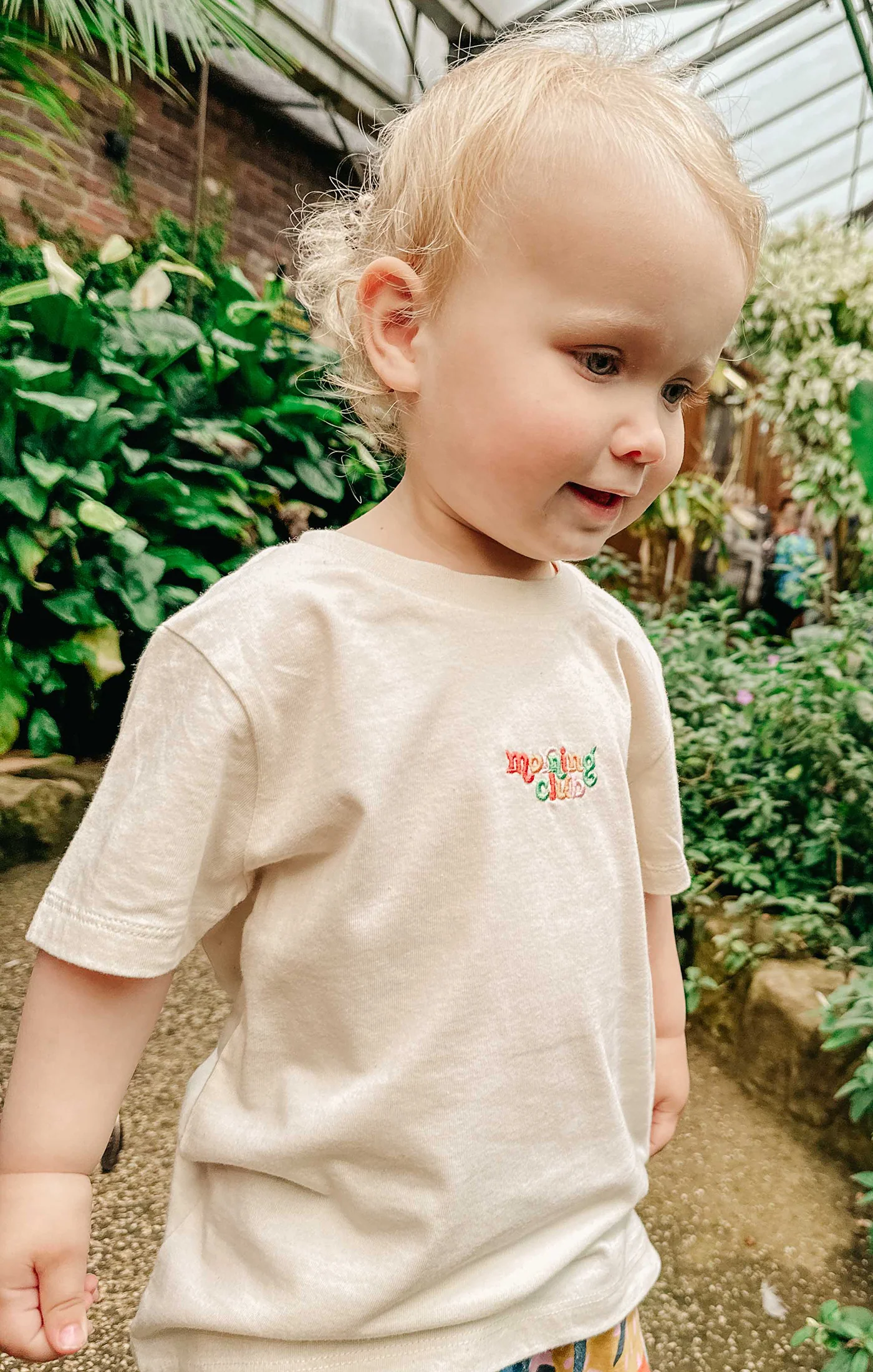 Essential Embroidered Organic Cotton Childrens T-Shirt - Image 5