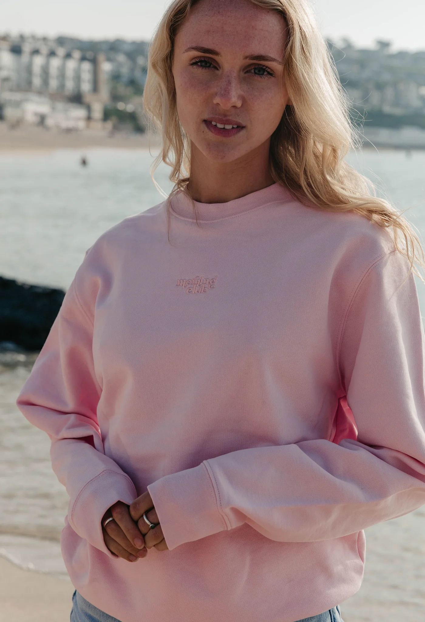 Essential Embroidered Organic Cotton Sweatshirt - Image 5