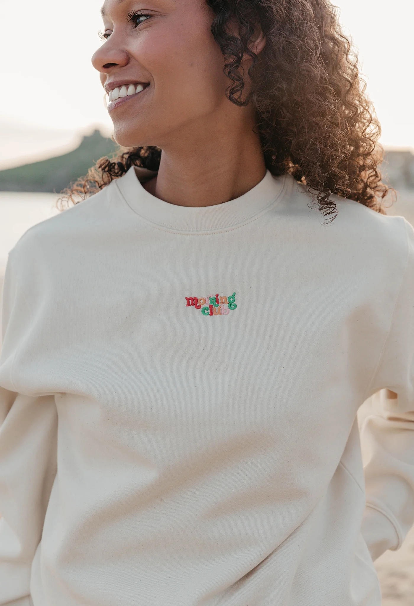 Essential Embroidered Organic Cotton Sweatshirt - Image 8