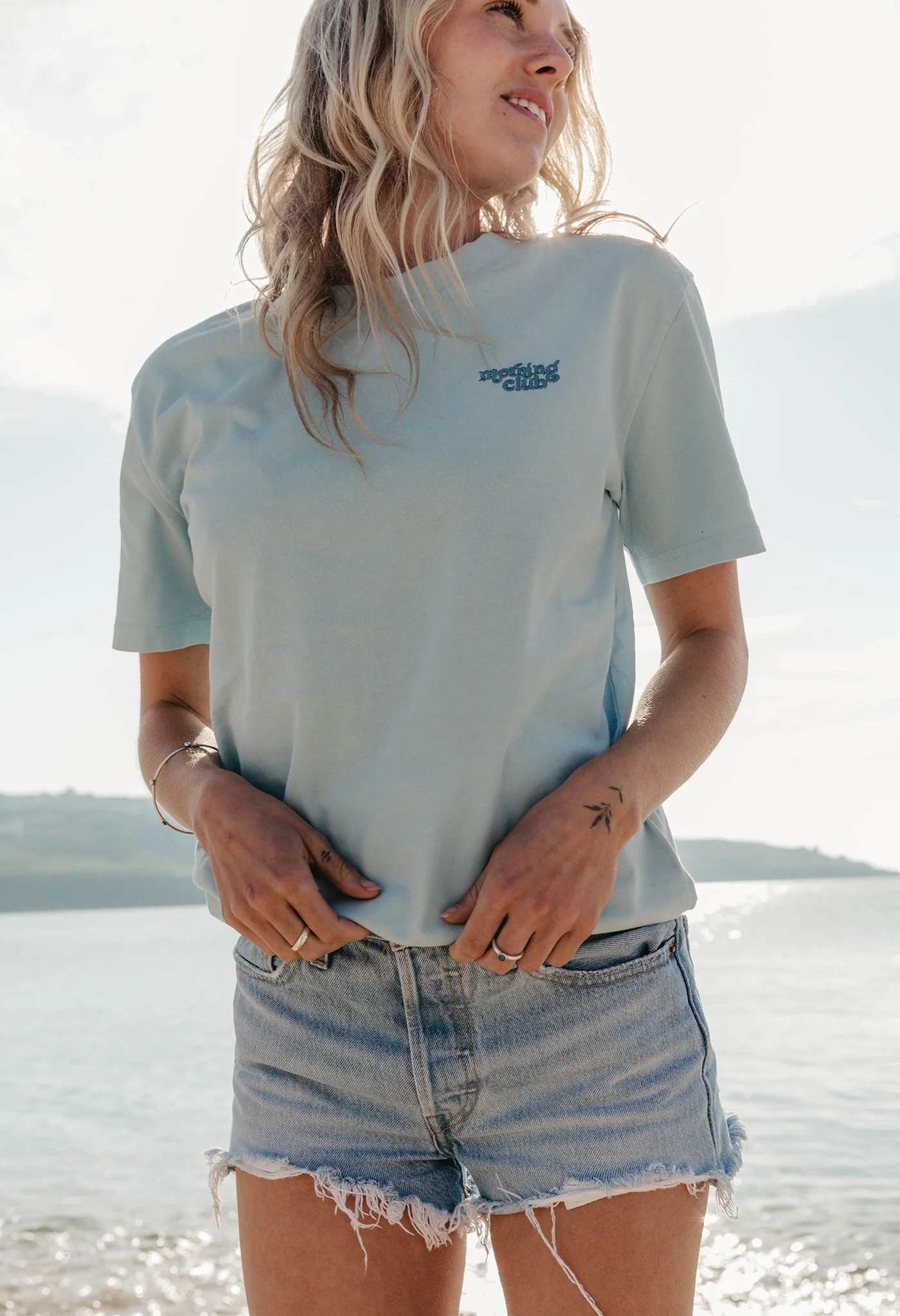 Essential Embroidered Organic Cotton T-Shirt - Image 8