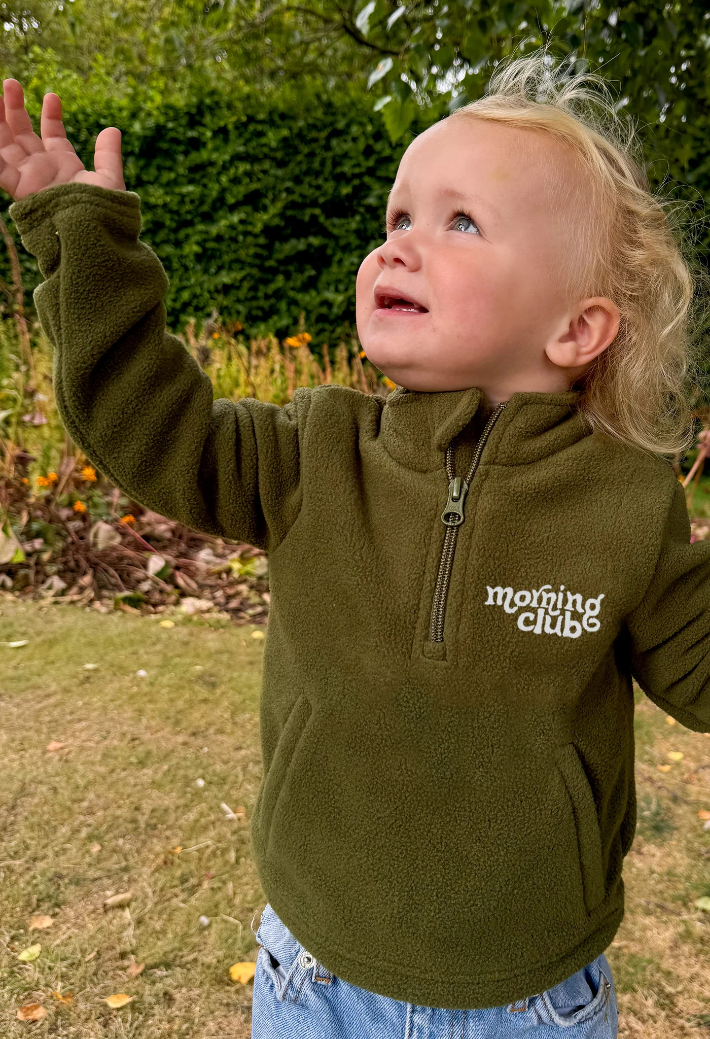 Essential Recycled Polyester Quarter Zip Childrens Fleece - Image 12
