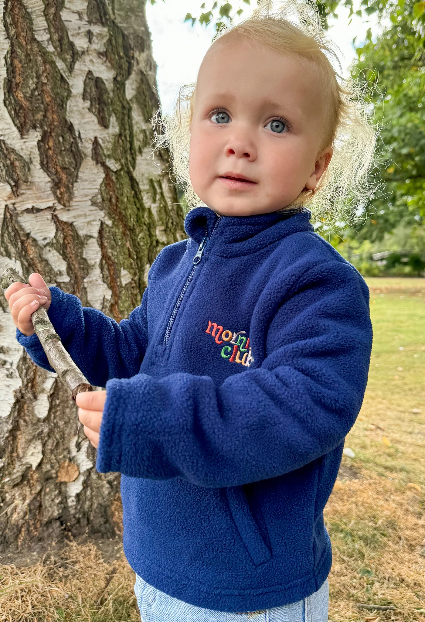 Essential Recycled Polyester Quarter Zip Childrens Fleece - Image 4
