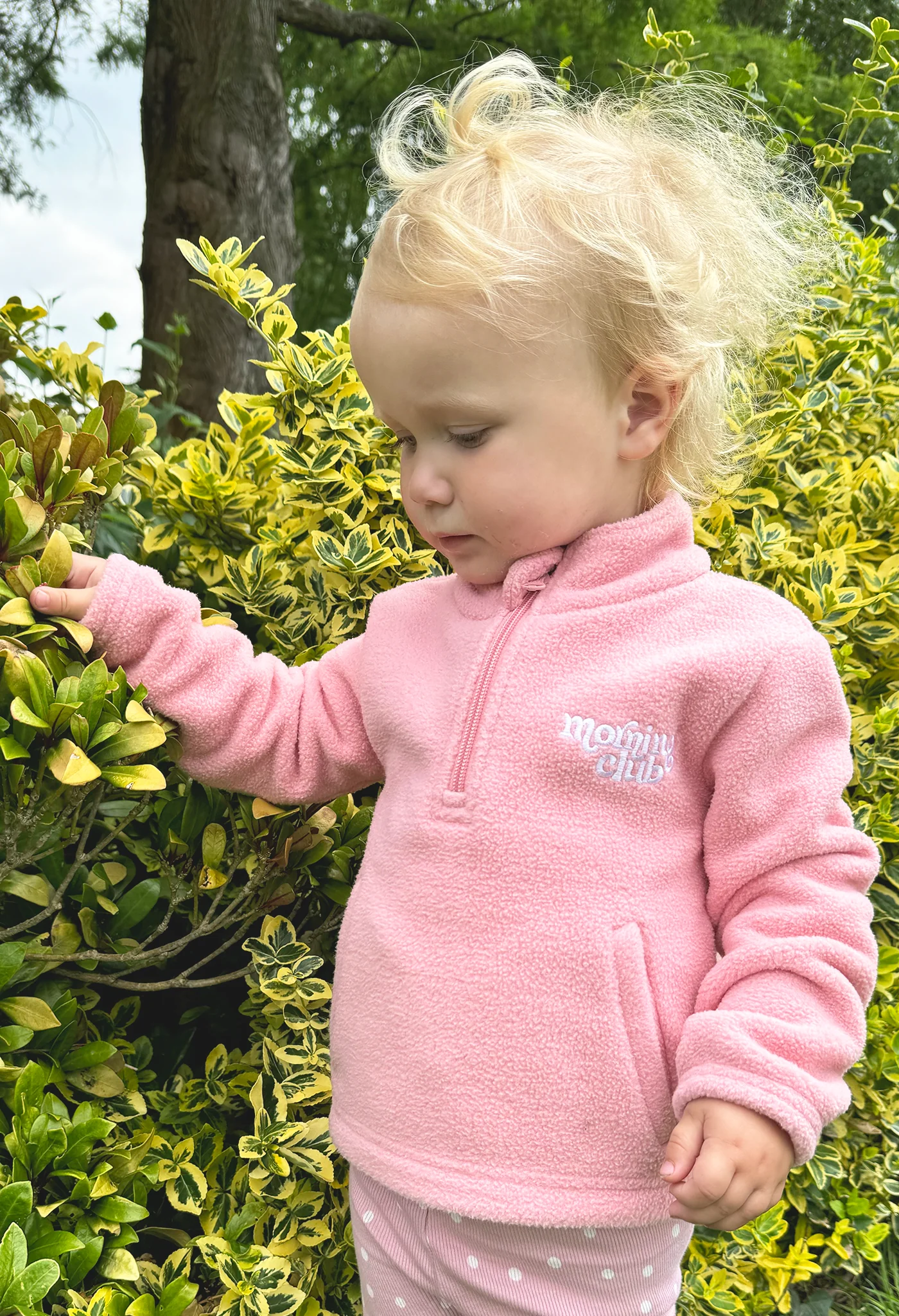 Essential Recycled Polyester Quarter Zip Childrens Fleece - Image 6