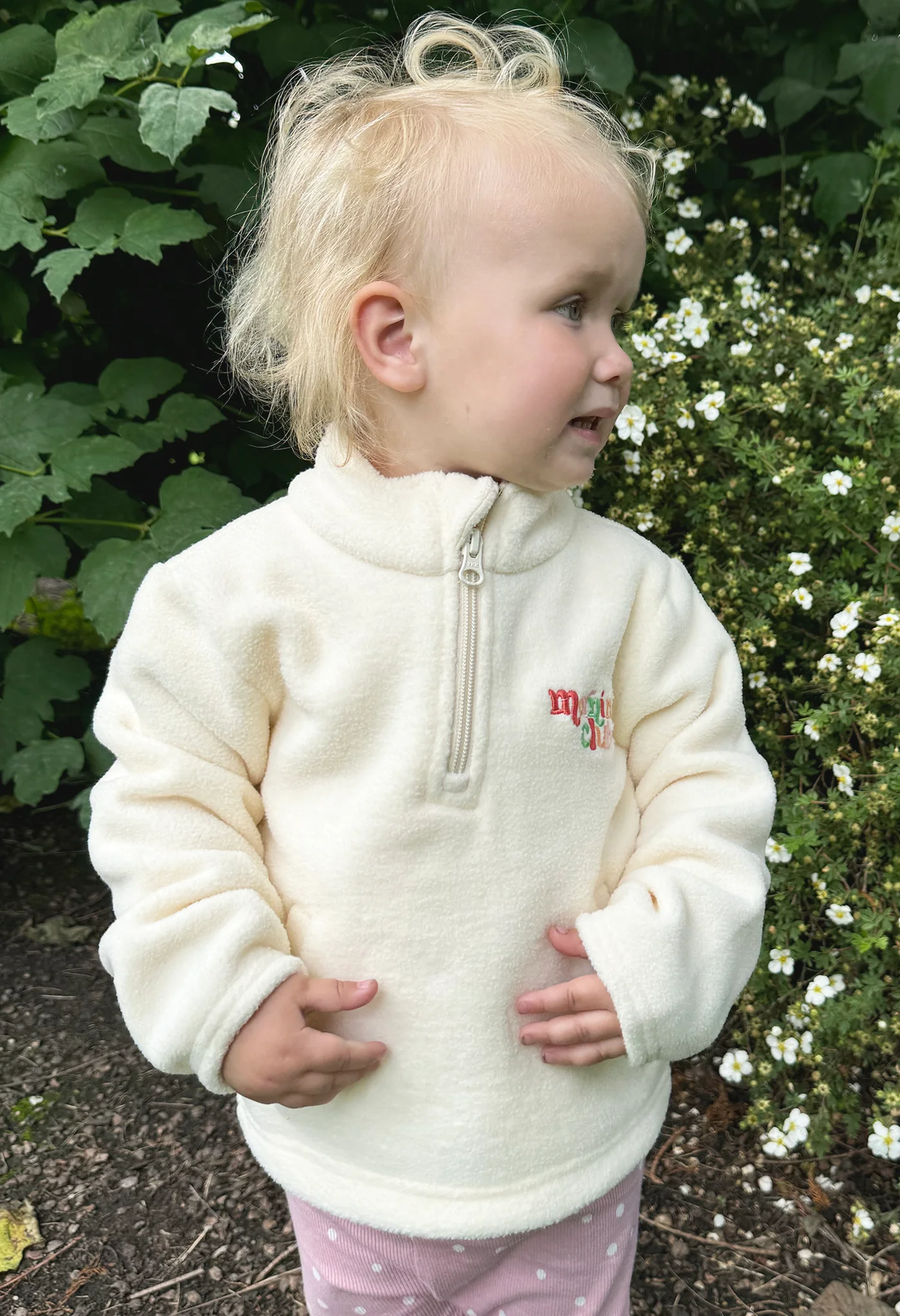 Essential Recycled Polyester Quarter Zip Childrens Fleece - Image 9