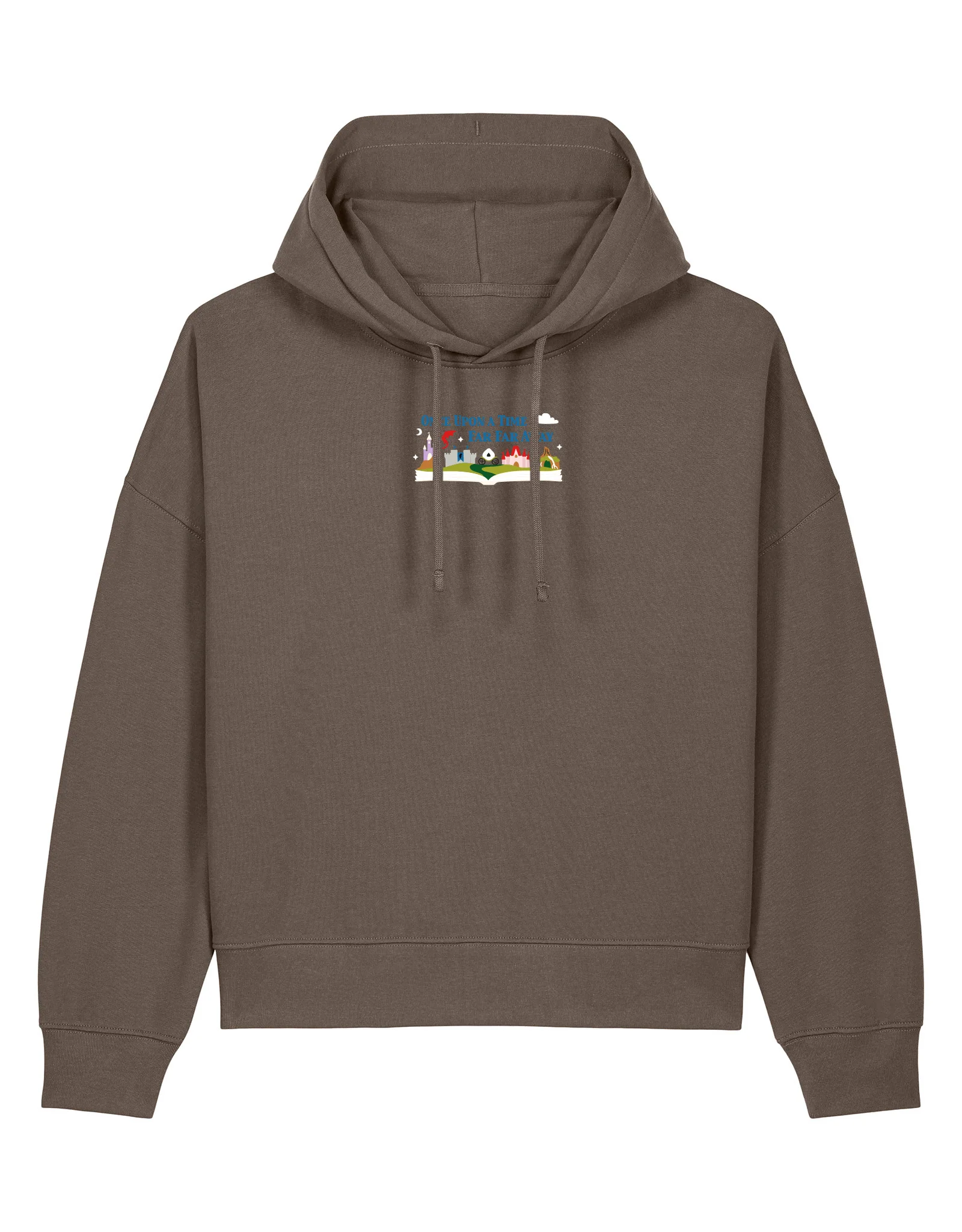 Far Far Away Embroidered Boxy Organic Cotton Hoodie - Image 6