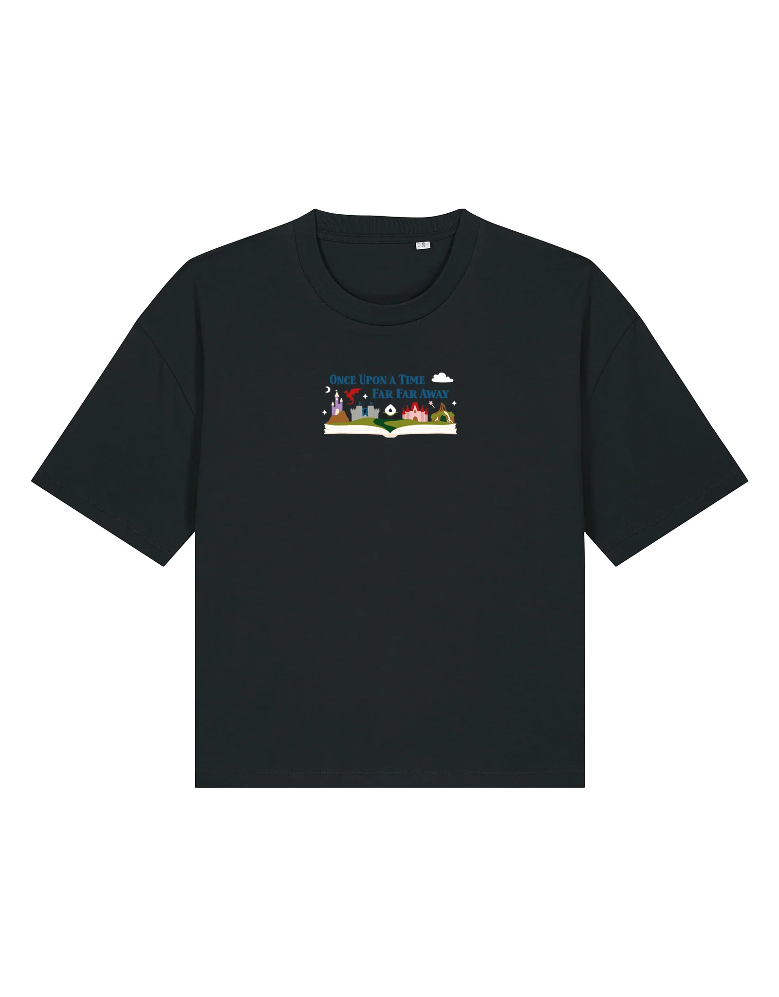 Far Far Away Embroidered Boxy Organic Cotton Tee - Image 3