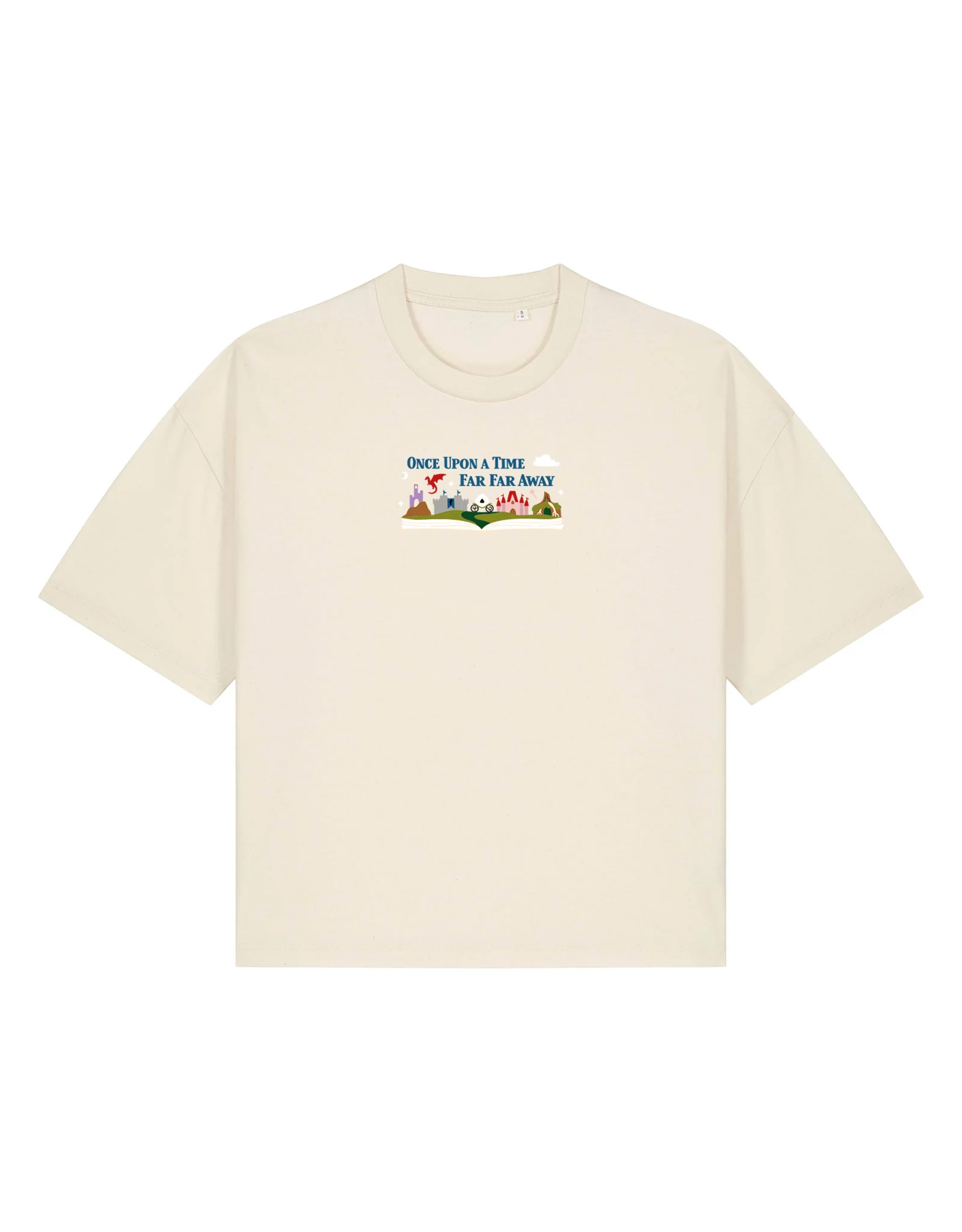 Far Far Away Embroidered Boxy Organic Cotton Tee - Image 6