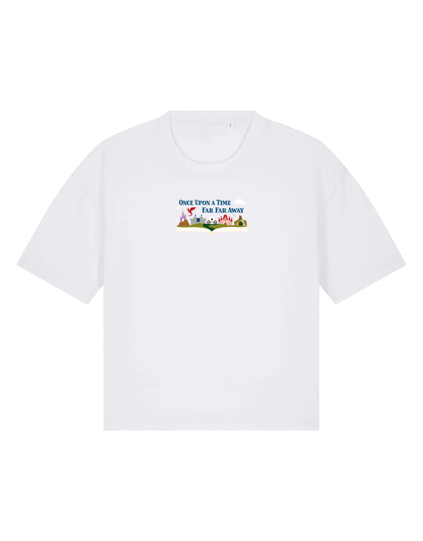 Far Far Away Embroidered Boxy Organic Cotton Tee - Image 8
