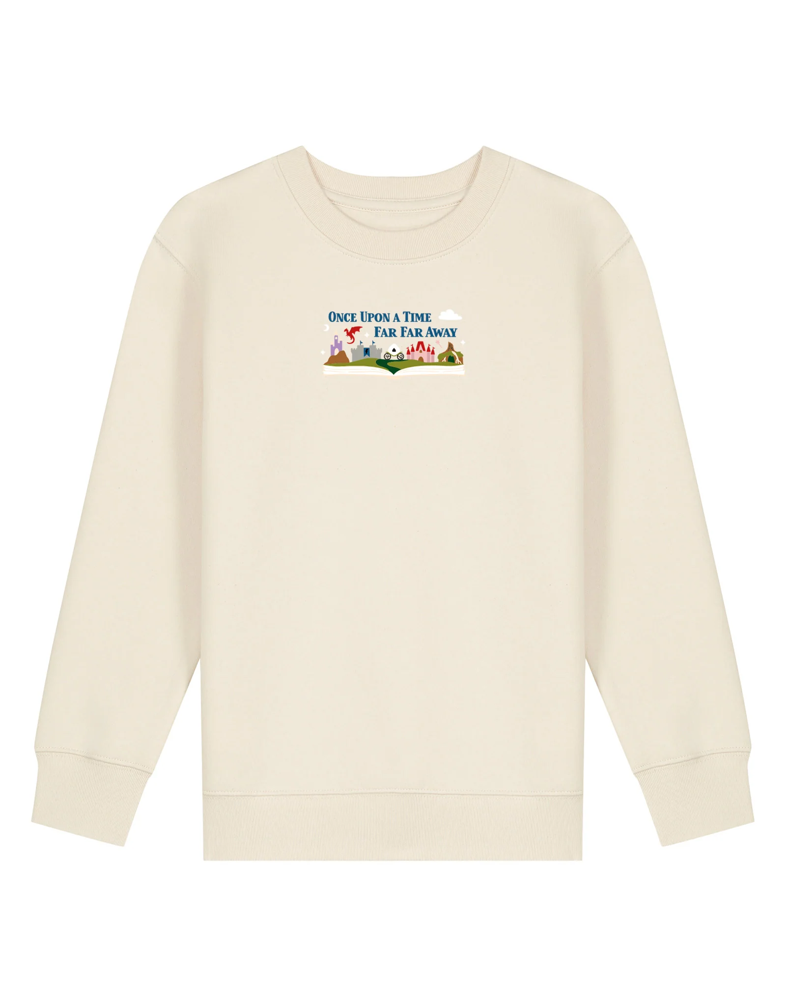 Far Far Away Embroidered Organic Cotton Childrens Sweatshirt - Image 3