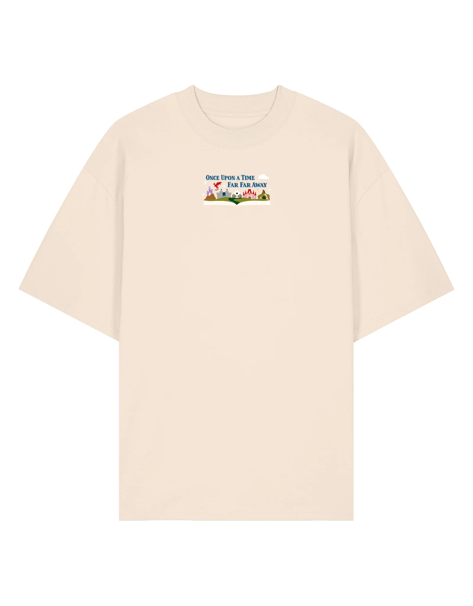 Far Far Away Embroidered Oversized Organic Cotton Tee - Image 3