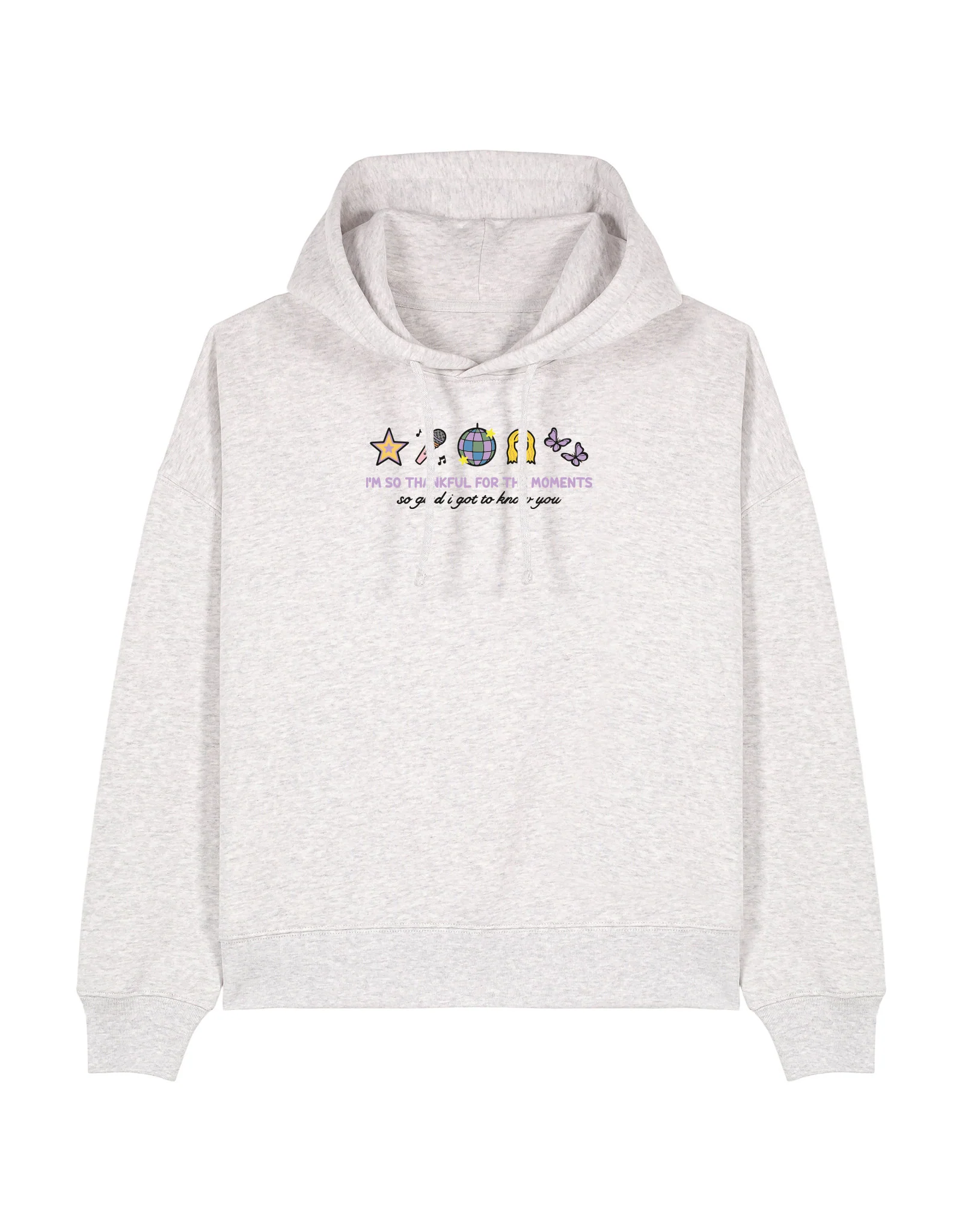 Hannah Icons Embroidered Boxy Organic Cotton Hoodie - Image 7