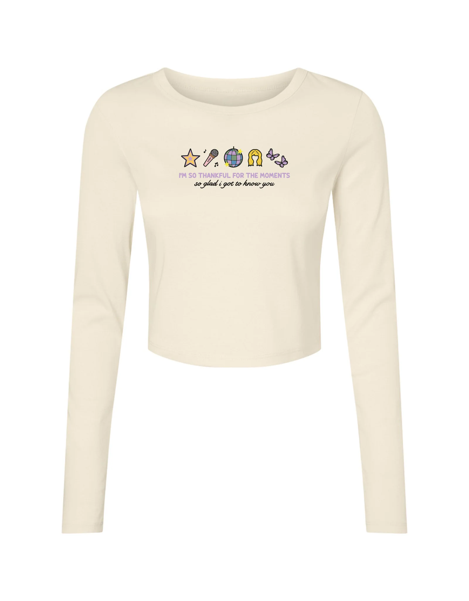 Hannah Icons Embroidered Micro Rib Long Sleeved Tee - Image 4