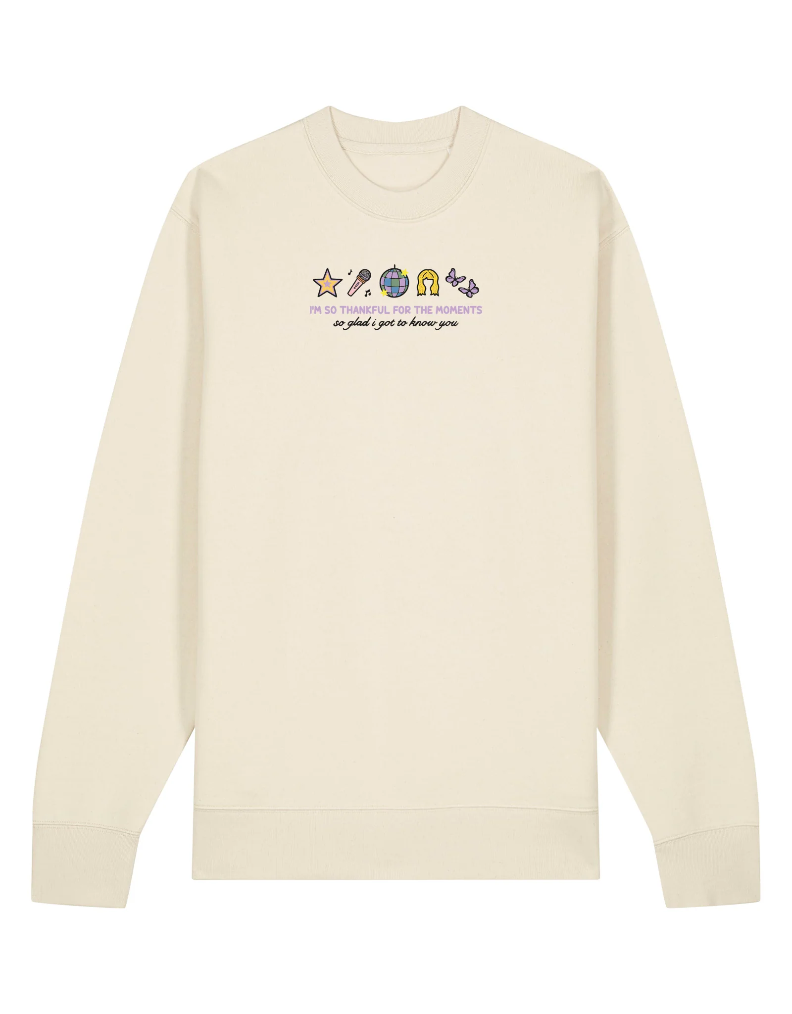 Hannah Icons Embroidered Organic Cotton Sweatshirt - Image 3