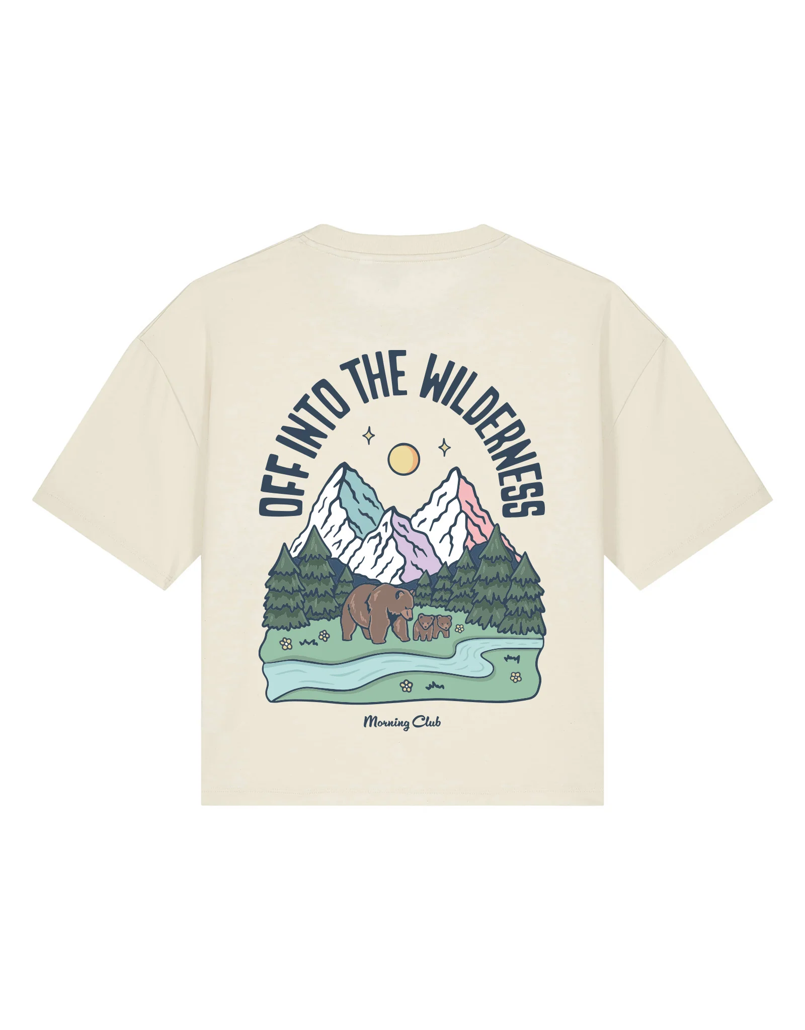 Into The Wilderness Boxy Organic Cotton Tee - Image 3