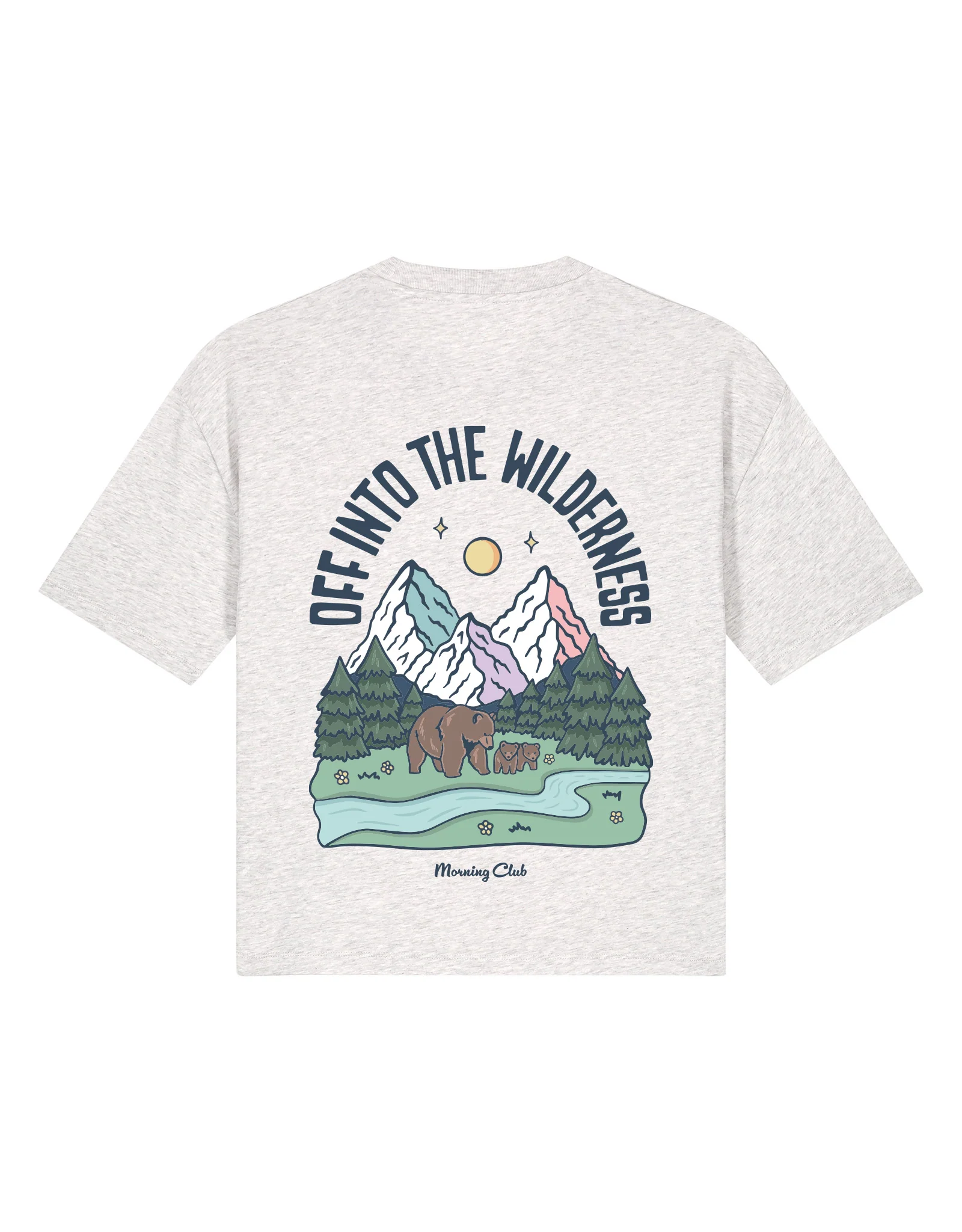 Into The Wilderness Boxy Organic Cotton Tee - Image 5