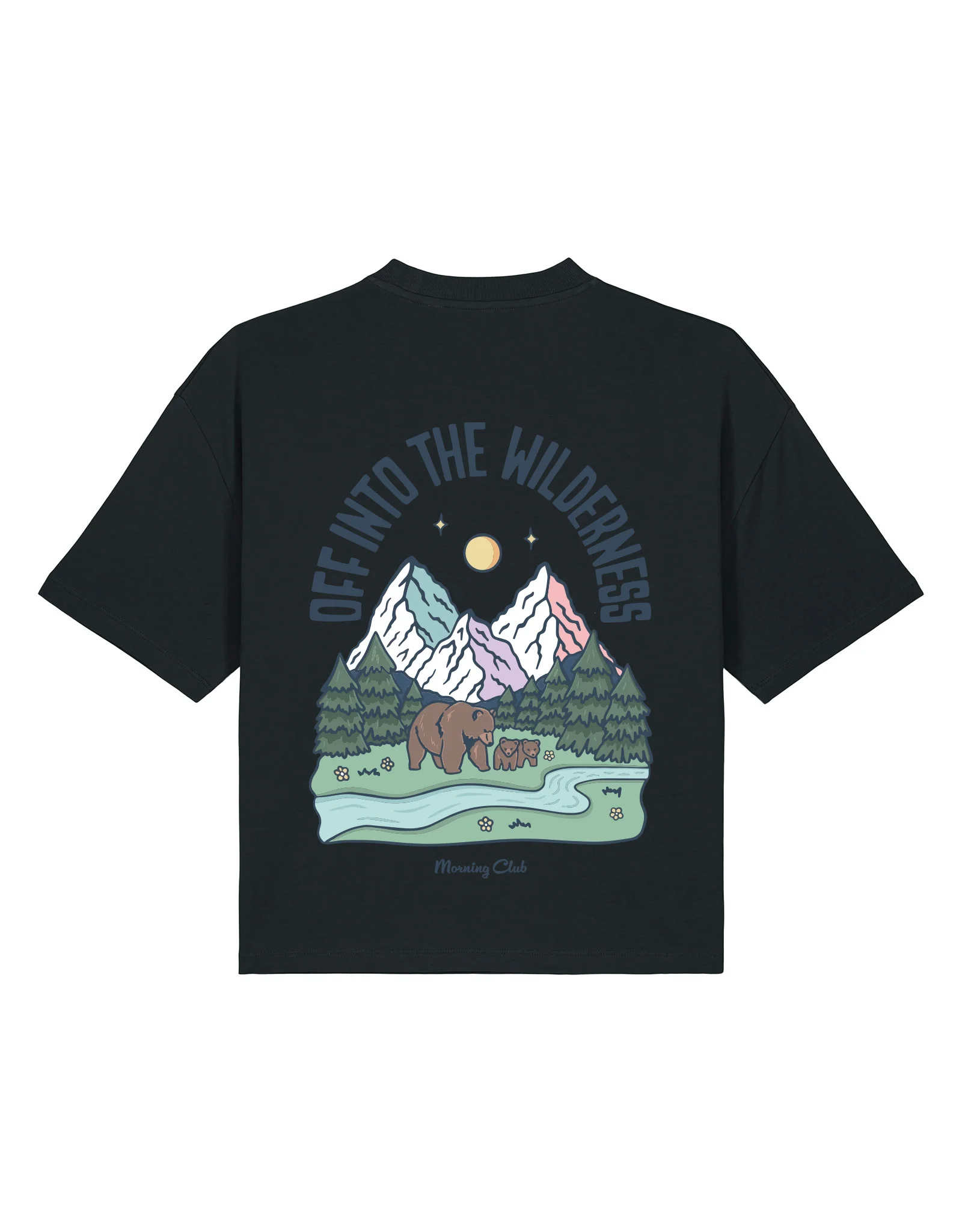 Into The Wilderness Boxy Organic Cotton Tee - Image 7