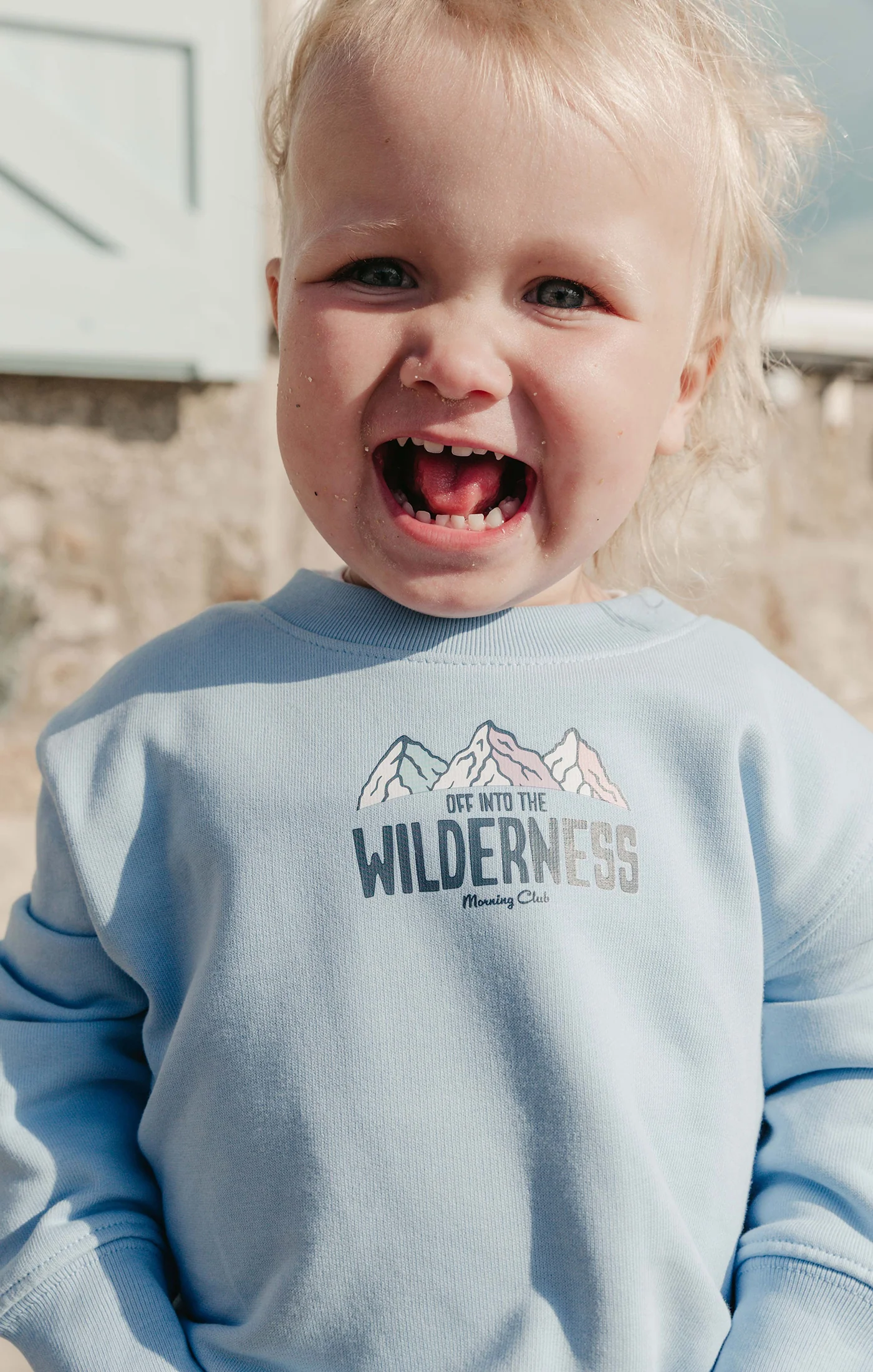 Into The Wilderness Organic Cotton Childrens Sweatshirt - Image 3
