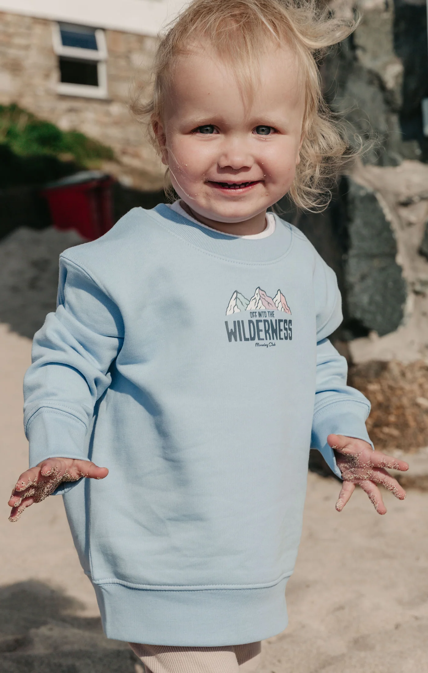 Into The Wilderness Organic Cotton Childrens Sweatshirt - Image 4