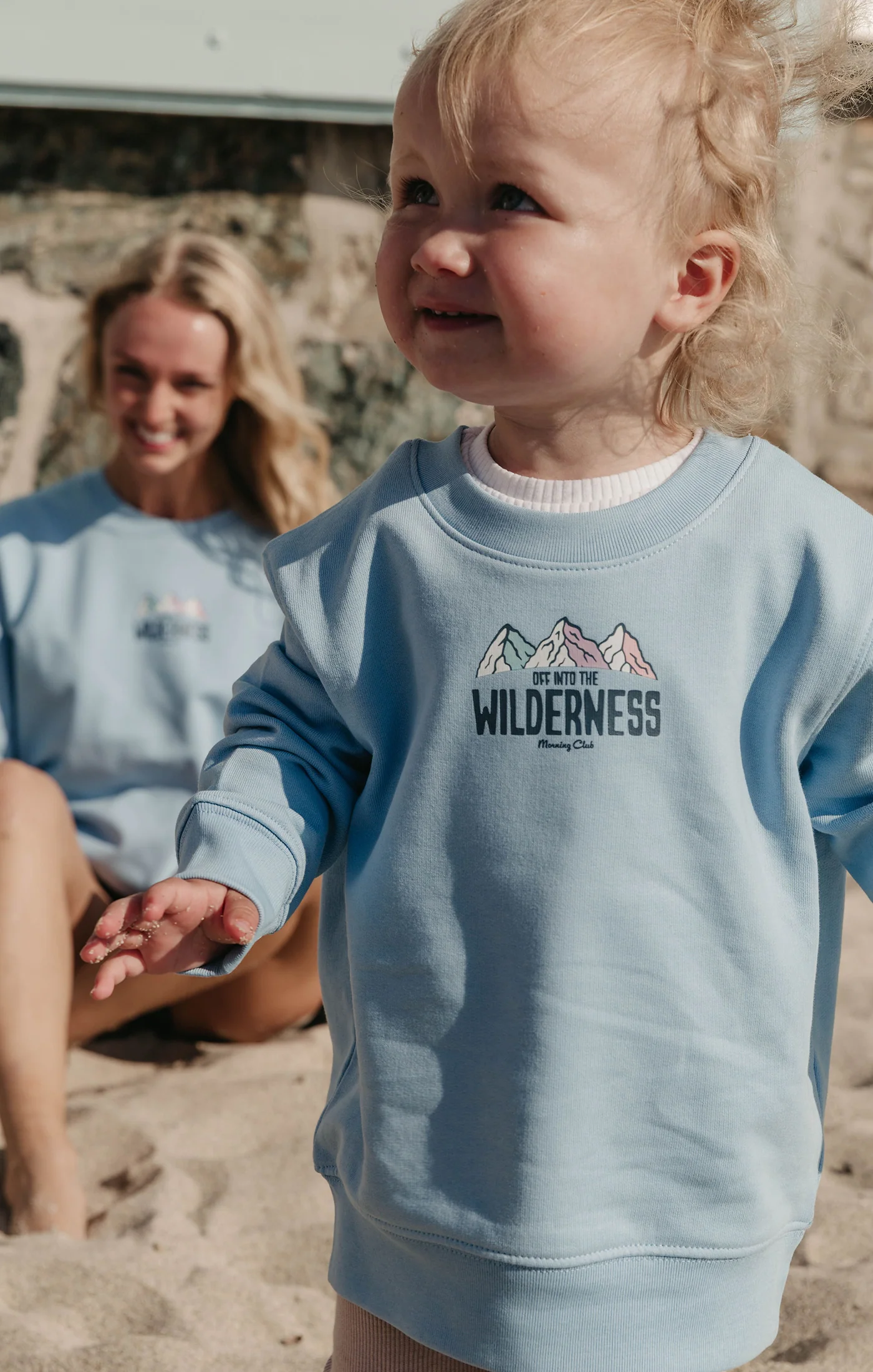 Into The Wilderness Organic Cotton Childrens Sweatshirt - Image 5