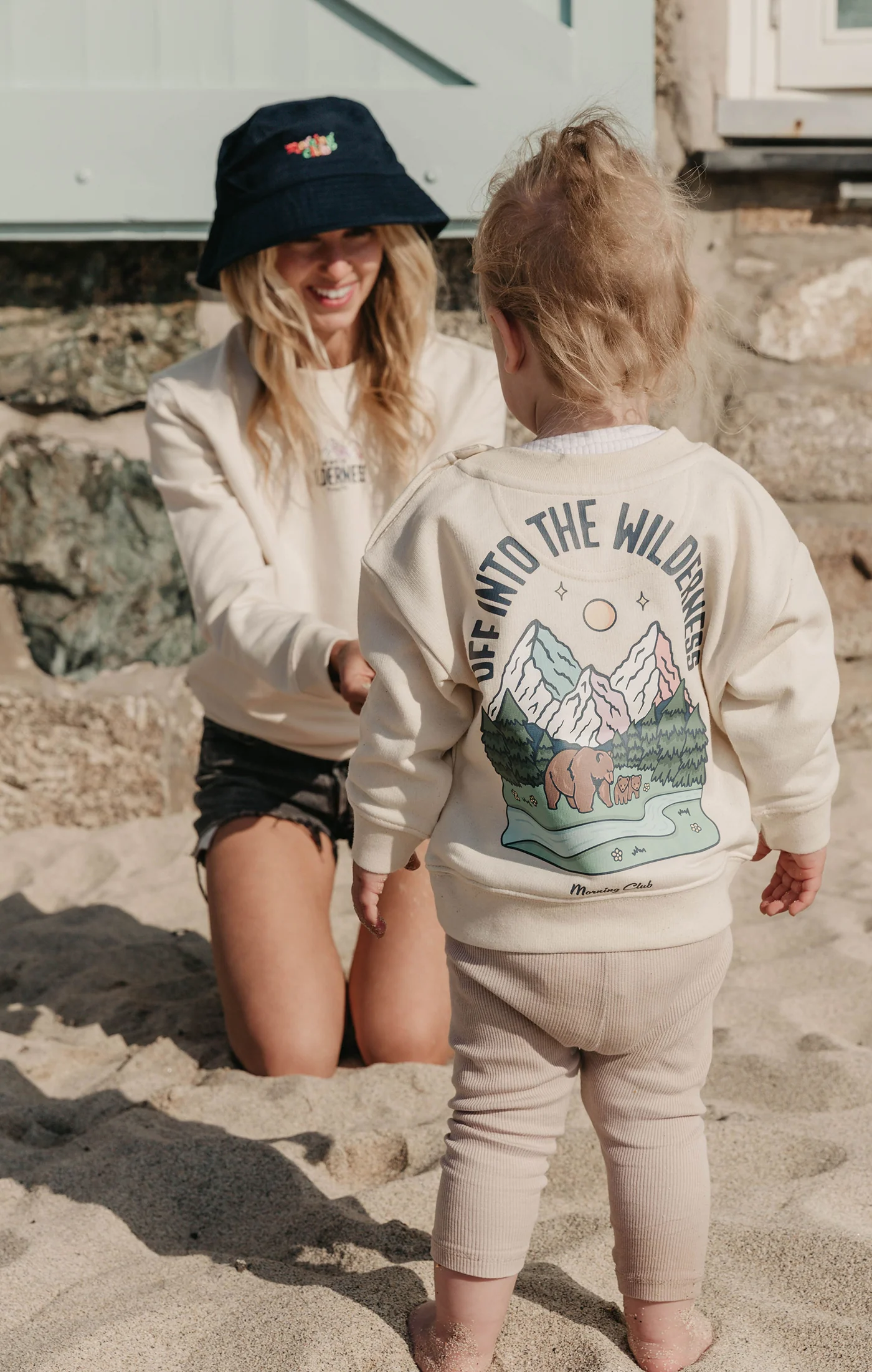 Into The Wilderness Organic Cotton Childrens Sweatshirt - Image 6