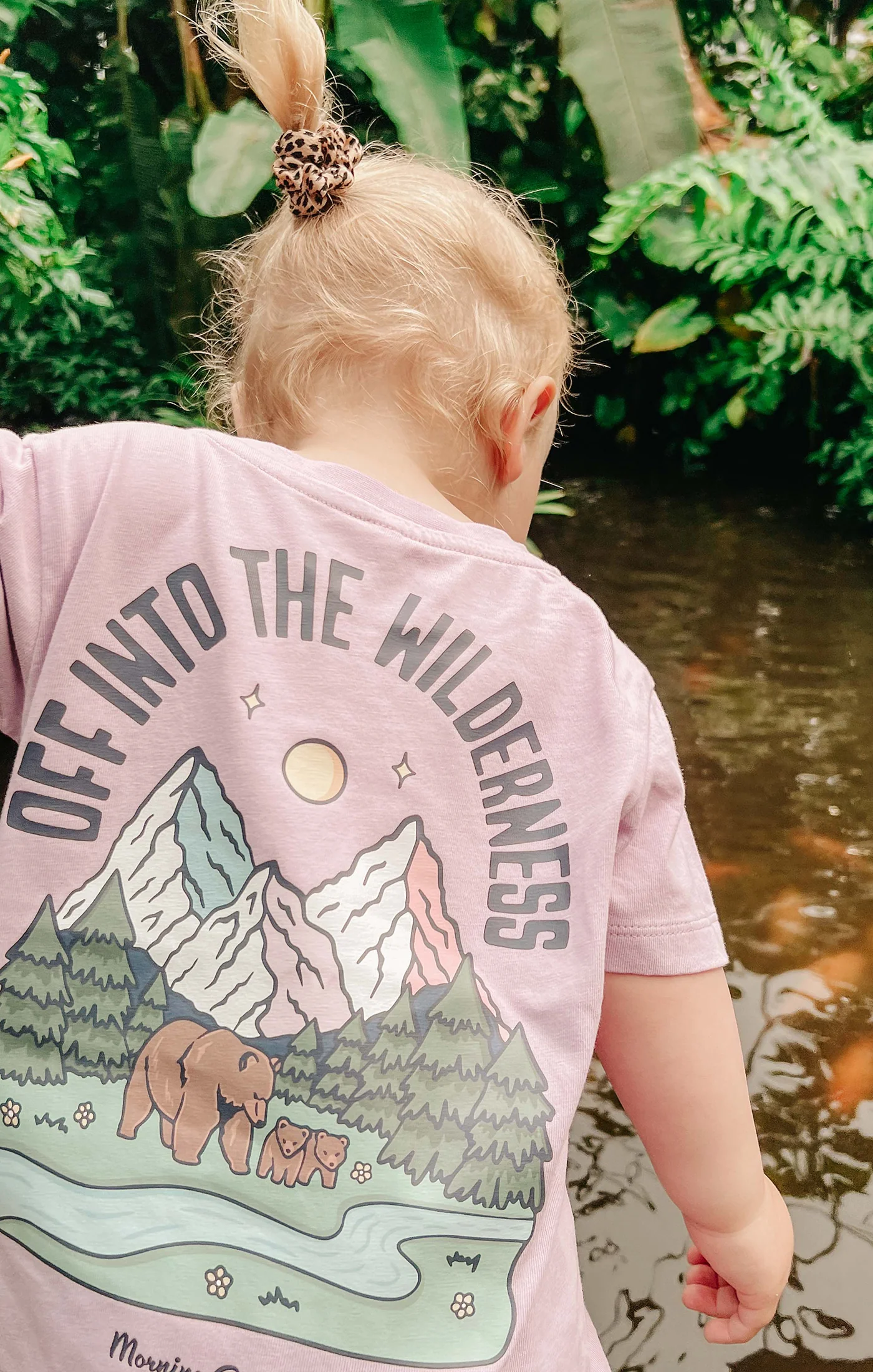 Into The Wilderness Organic Cotton Childrens T-Shirt - Image 3
