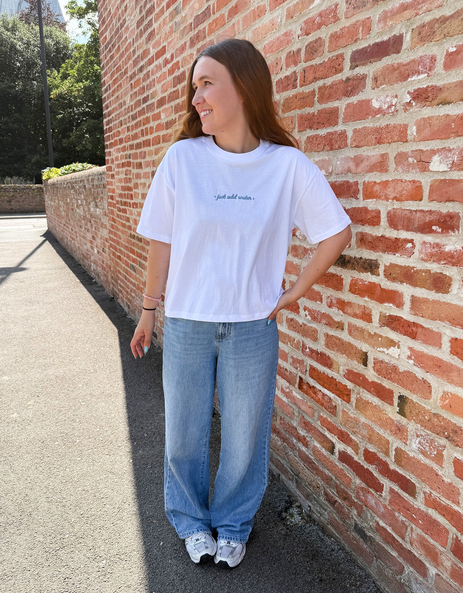 Just Add Water Boxy Organic Cotton Tee - Image 3