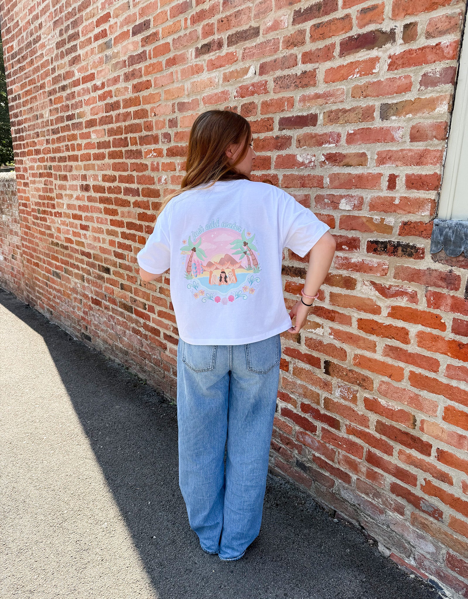 Just Add Water Boxy Organic Cotton Tee - Image 6