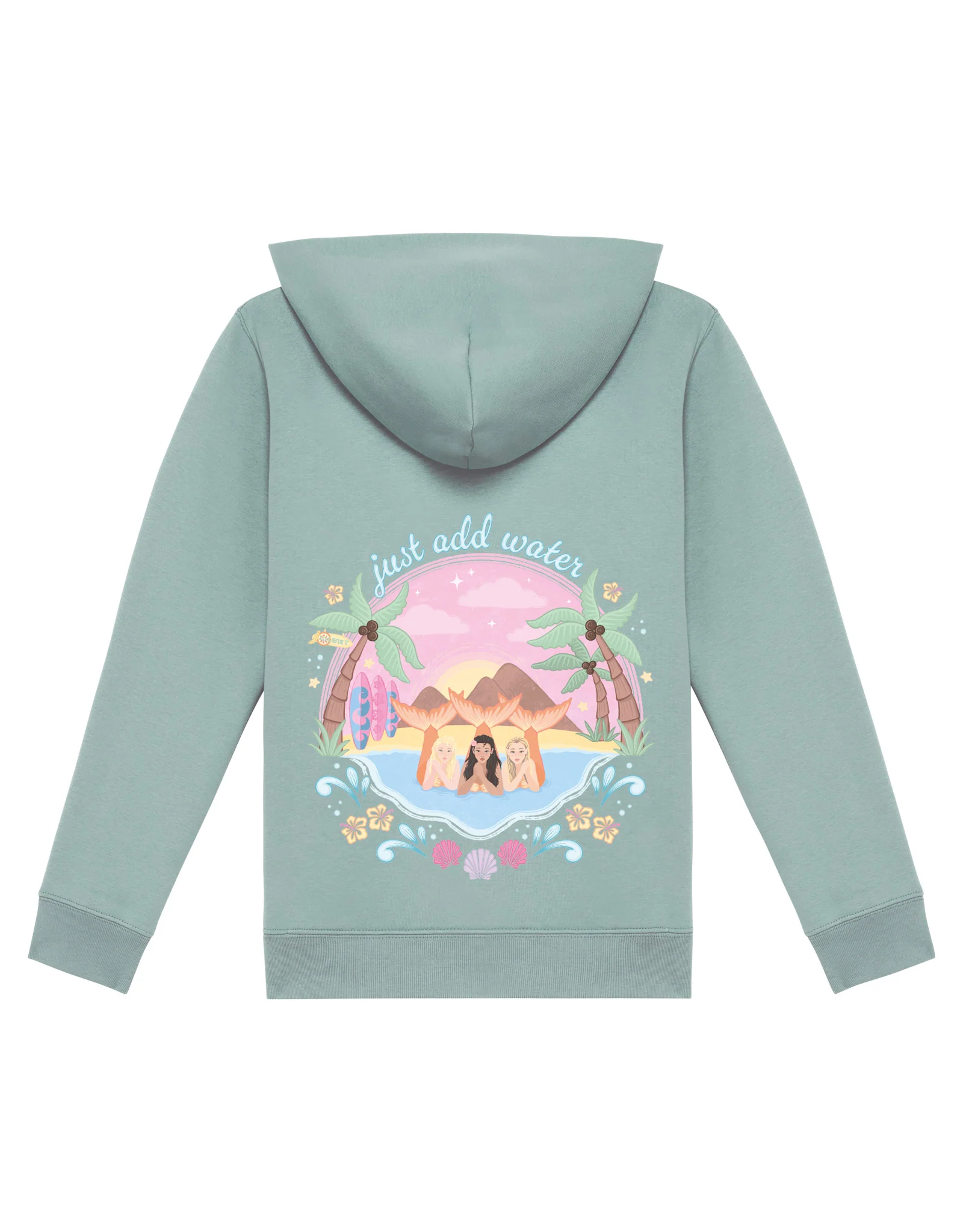 Just Add Water Oversized Organic Cotton Childrens Hoodie - Image 5