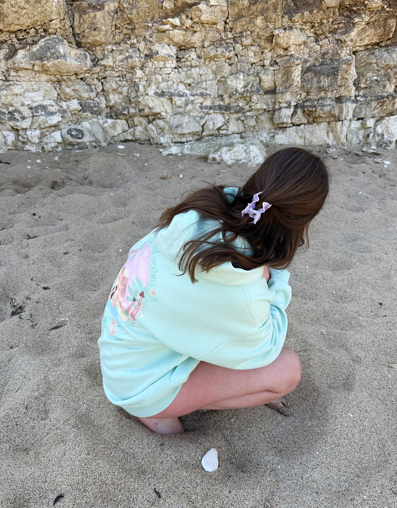 Just Add Water Oversized Organic Cotton Hoodie - Image 4